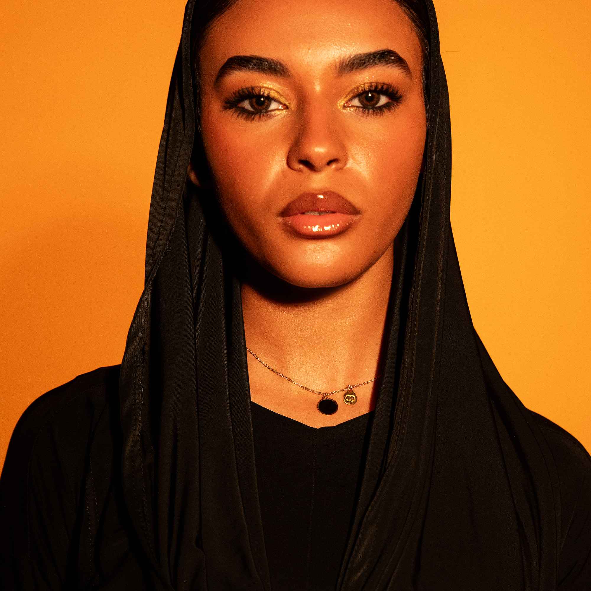 Black Flame Necklace