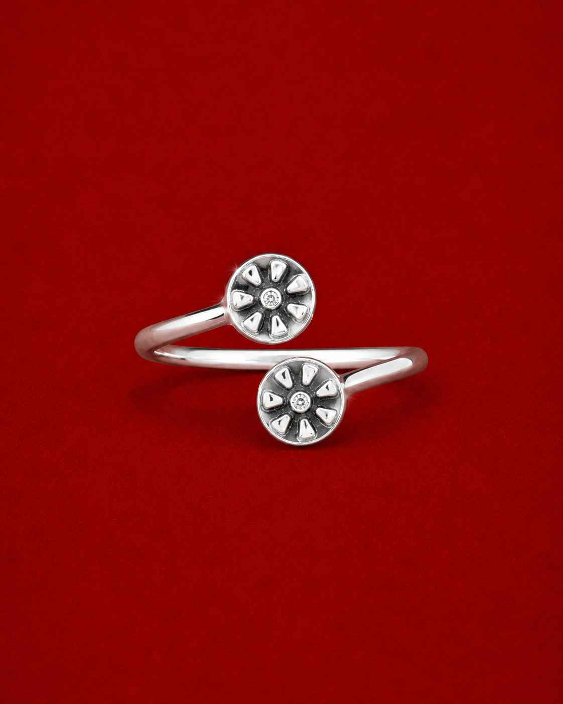 Dual Silver Ring