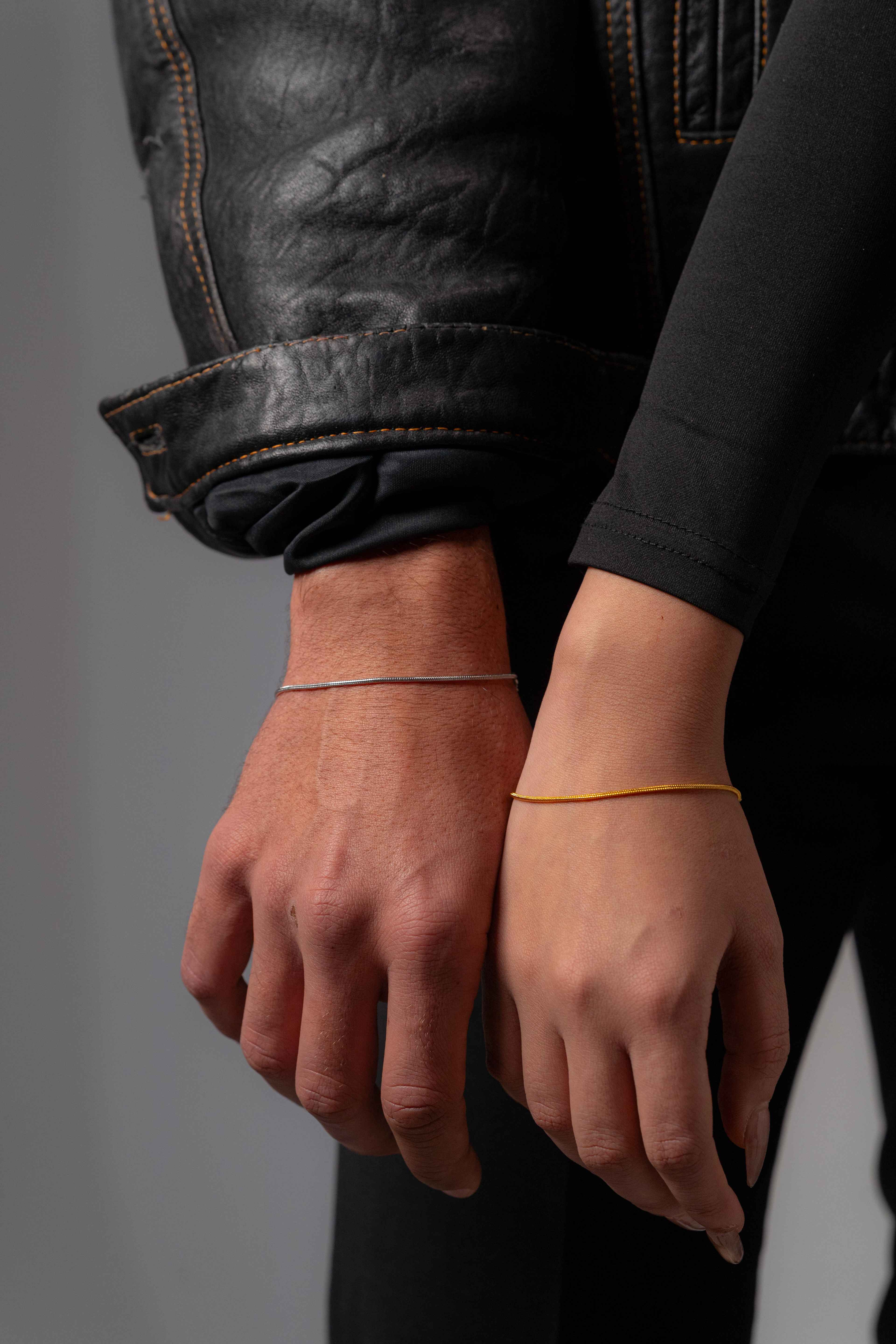 Verge Couple's Bracelet Set