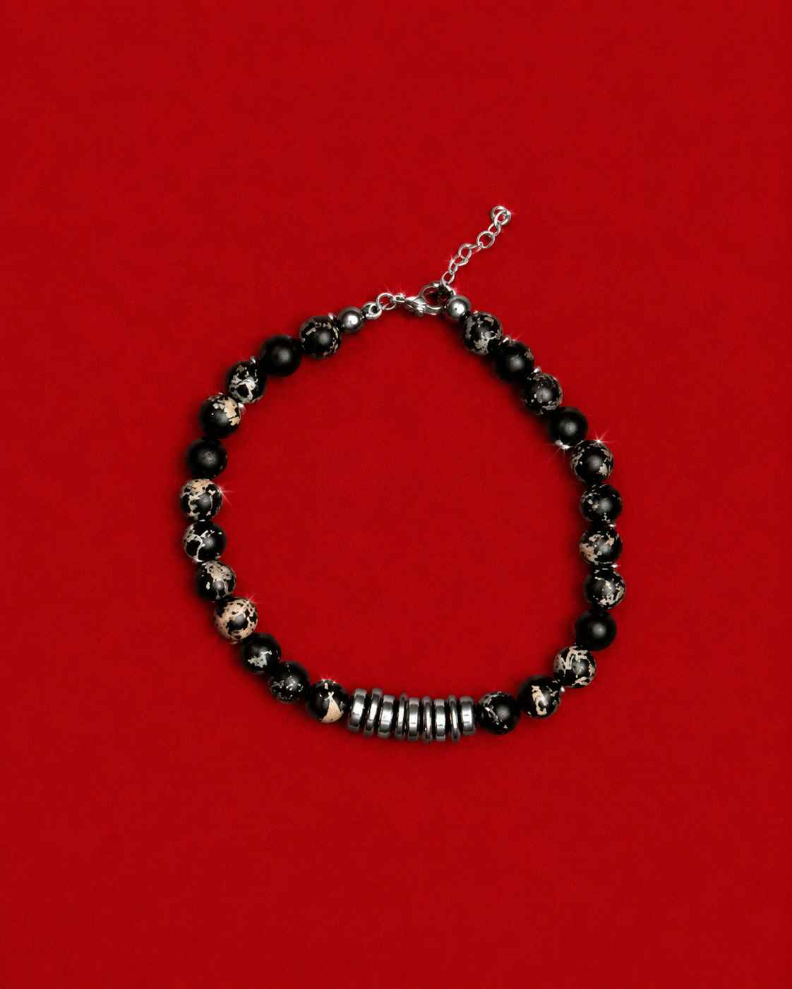 Shadow and Steel Bracelet