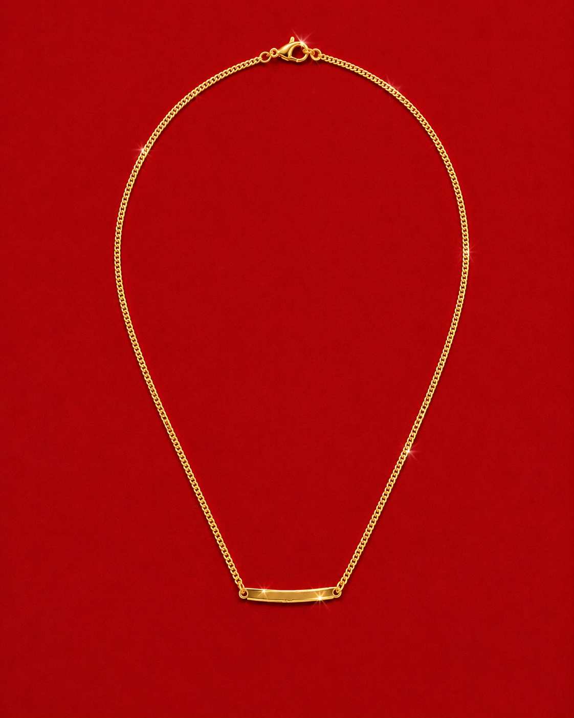 Eternal Memory Gold Necklace