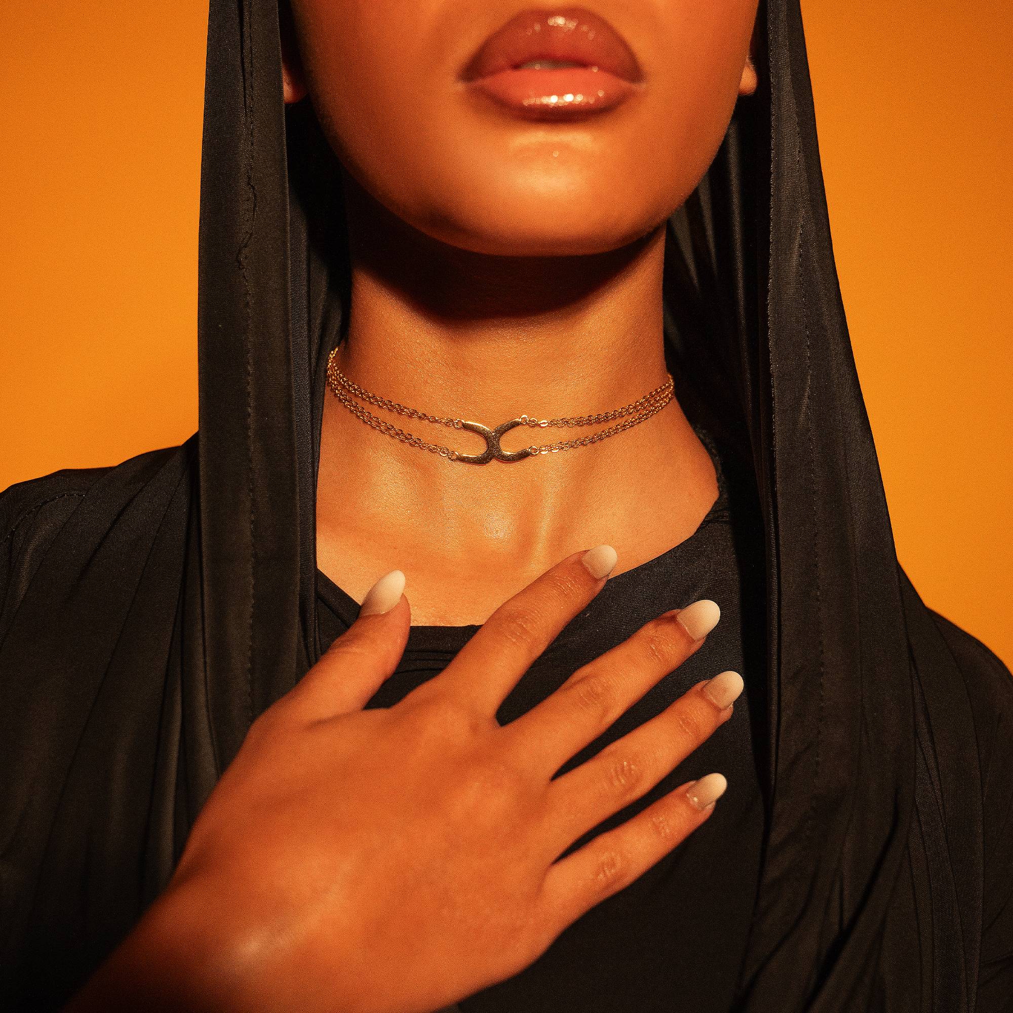 Layered Necklace - gold