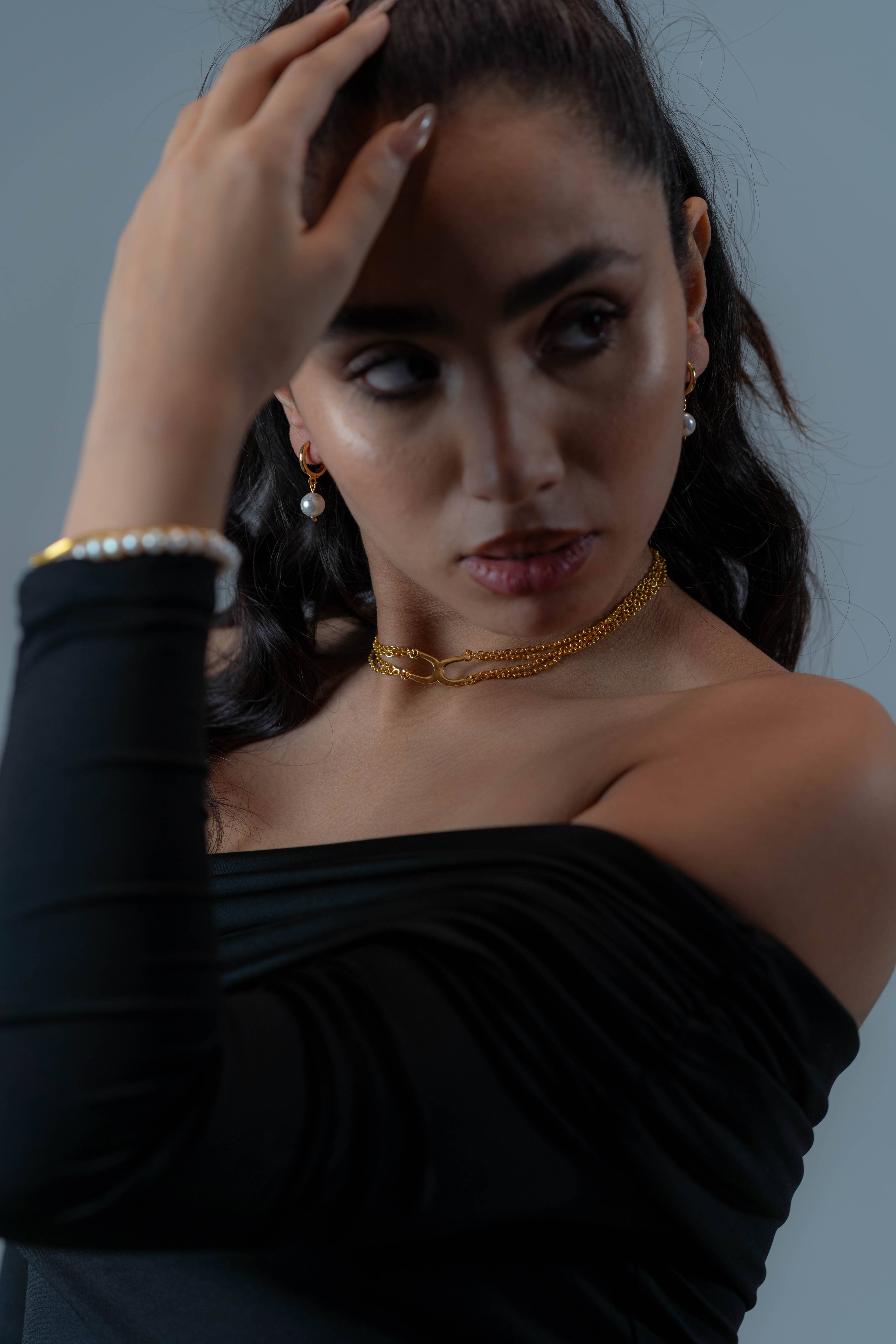 Layered Necklace - gold