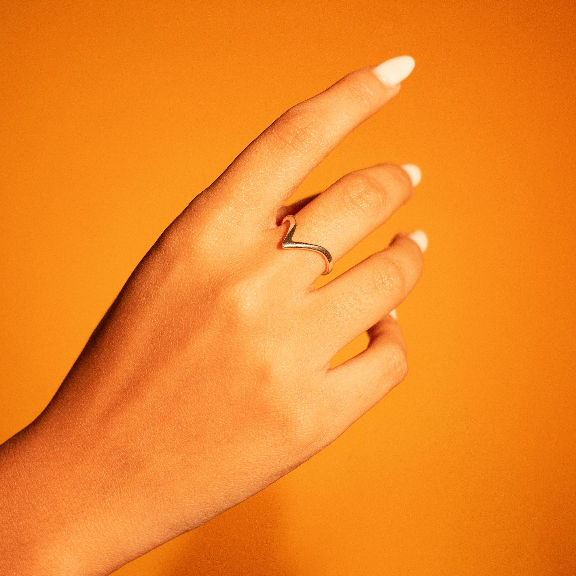 Silver Dart Ring - silver