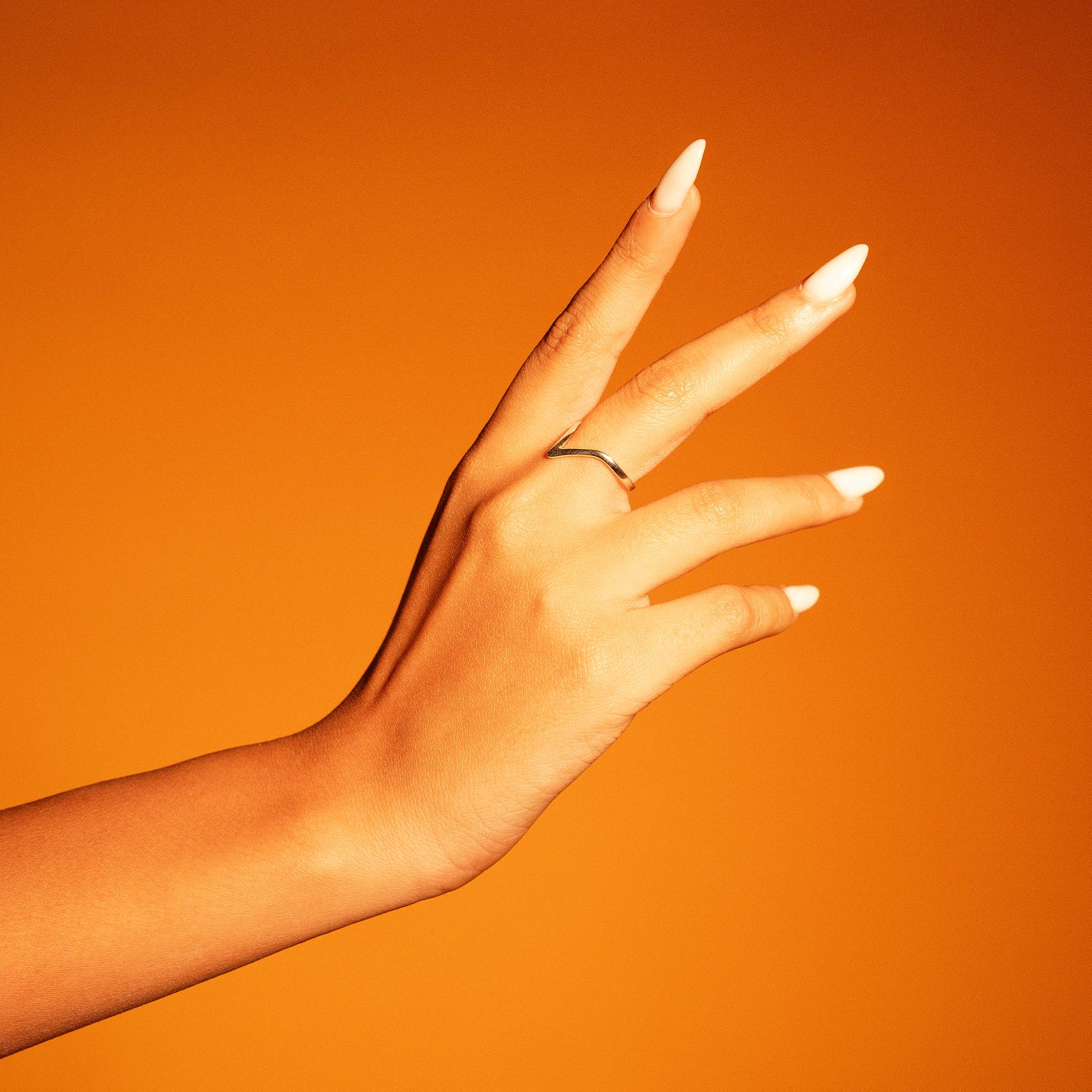 Silver Dart Ring - silver