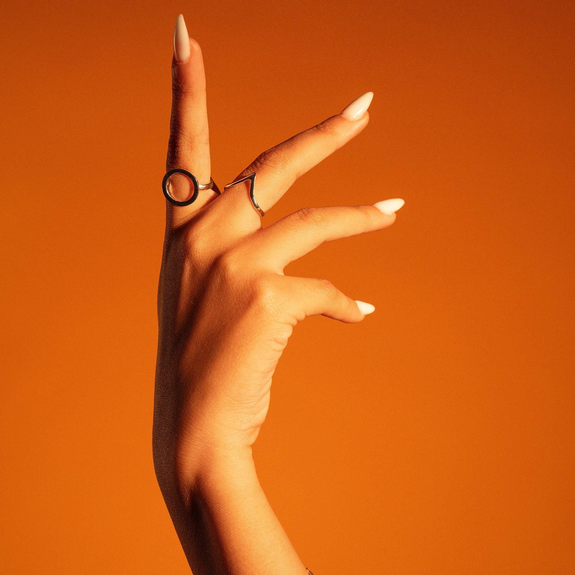 Silver Dart Ring - silver