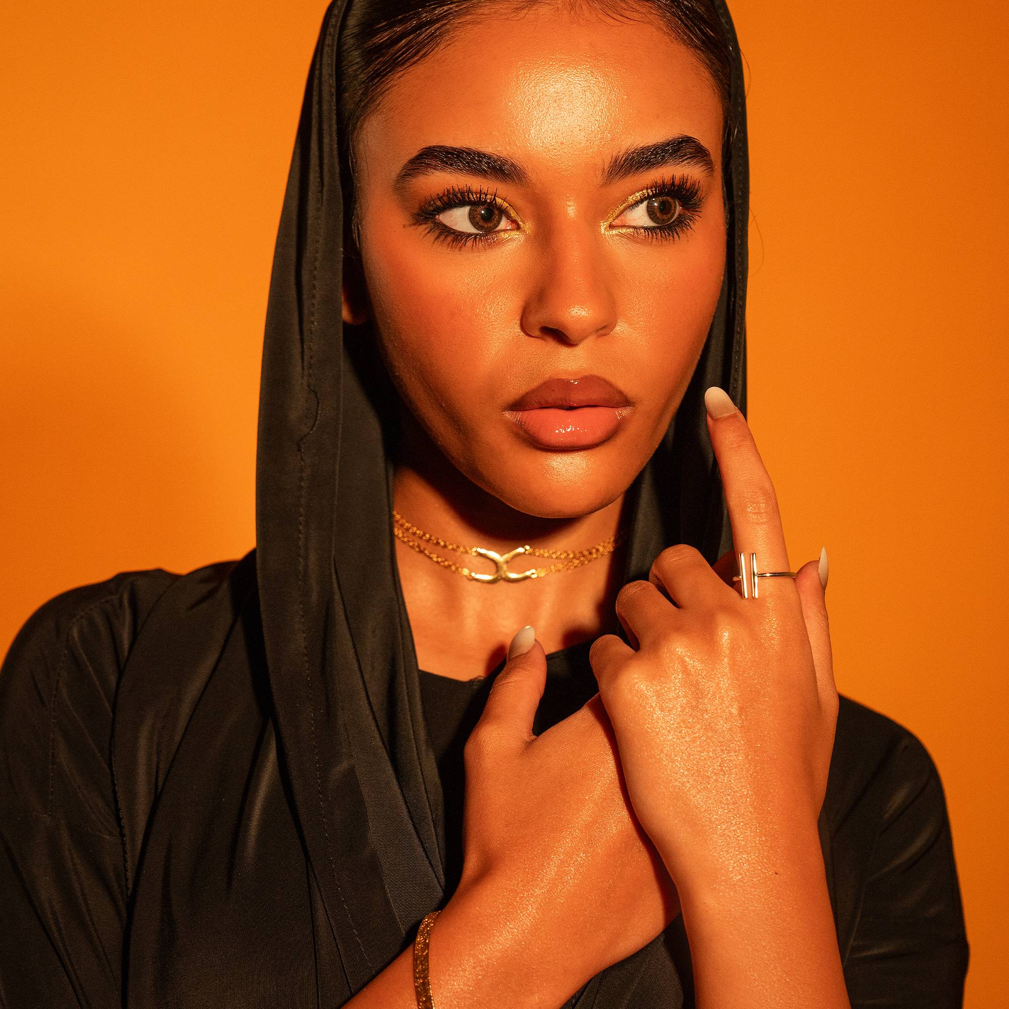 Double Path Silver Ring