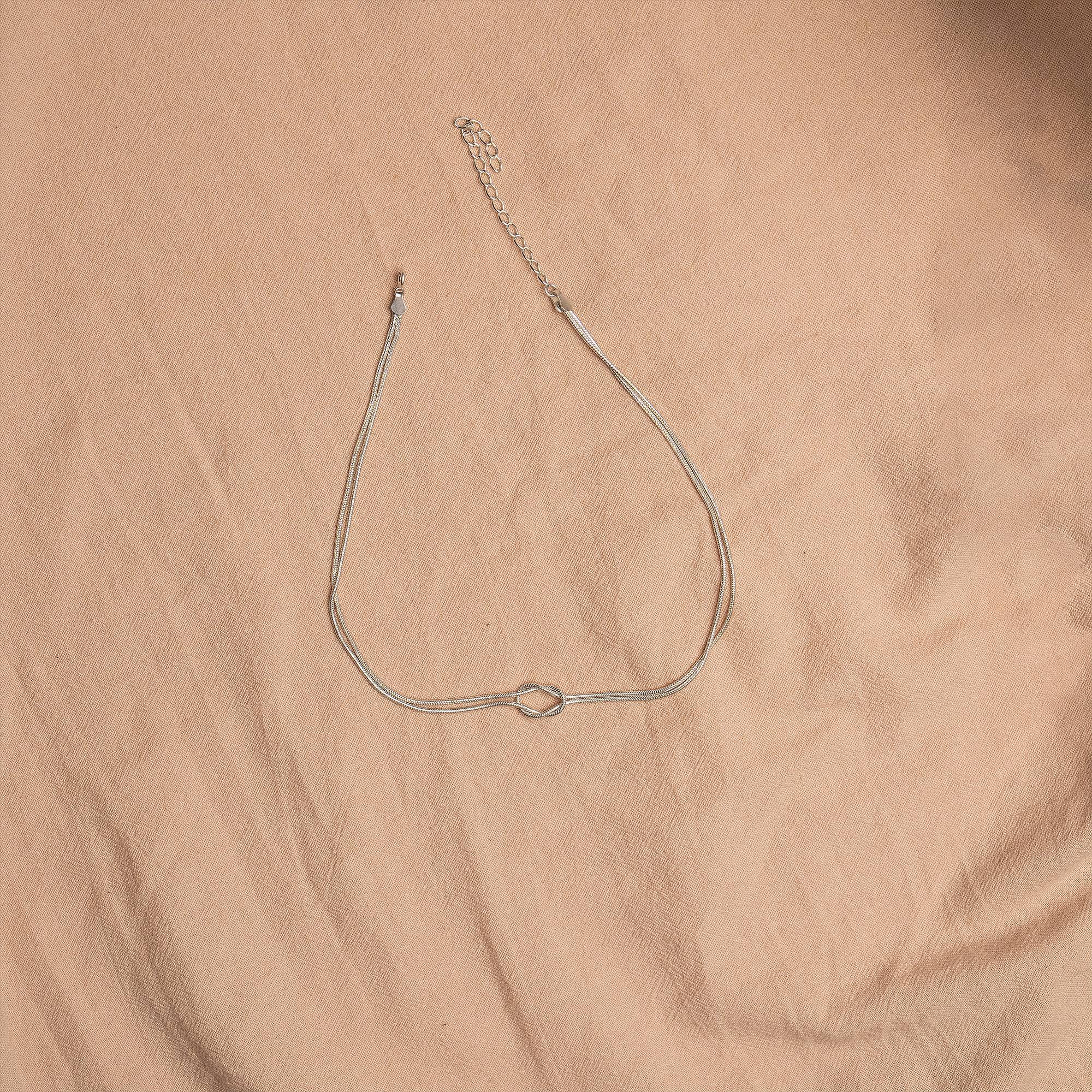 Timeless Silver Necklace - silver