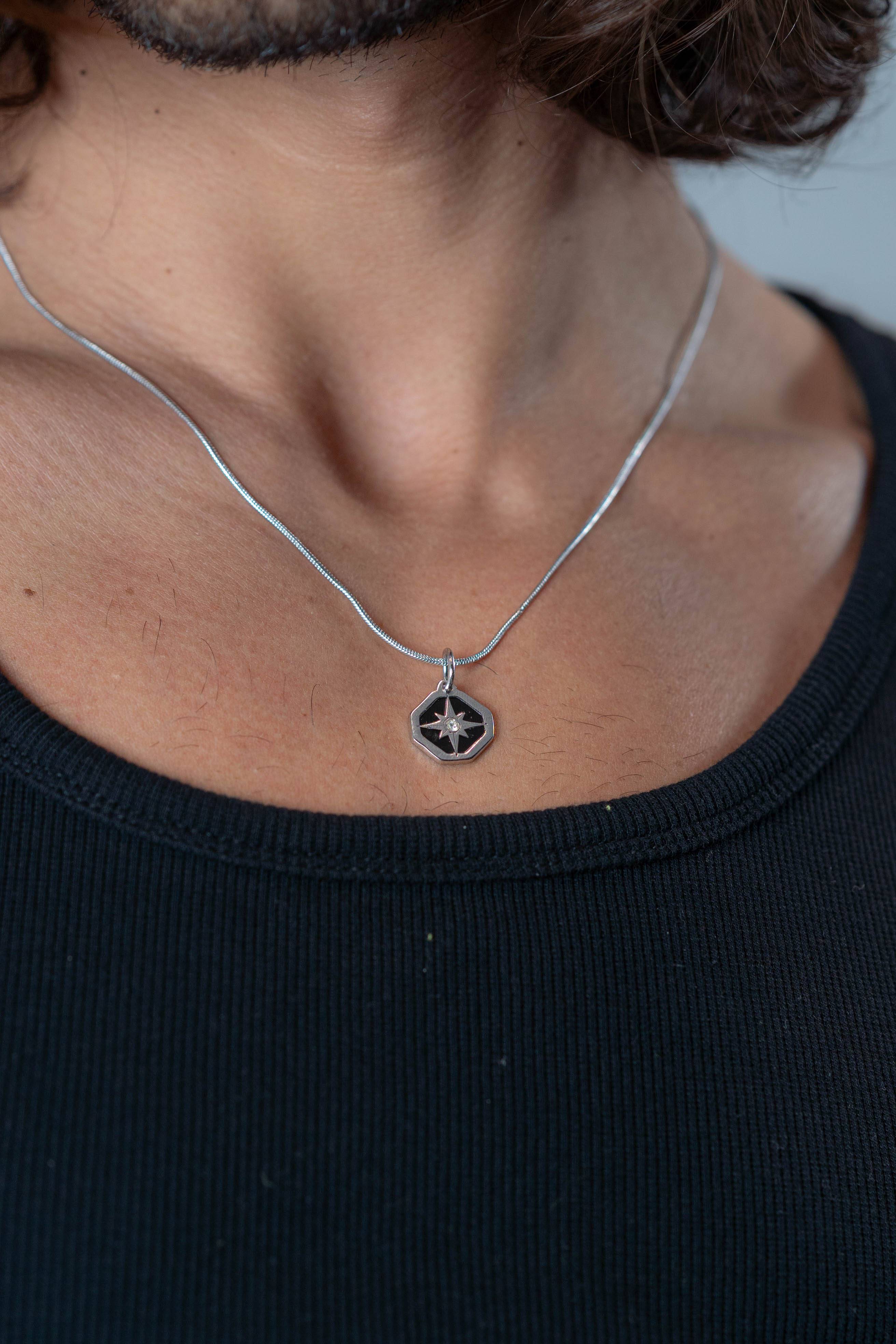 Stellar Silver Necklace