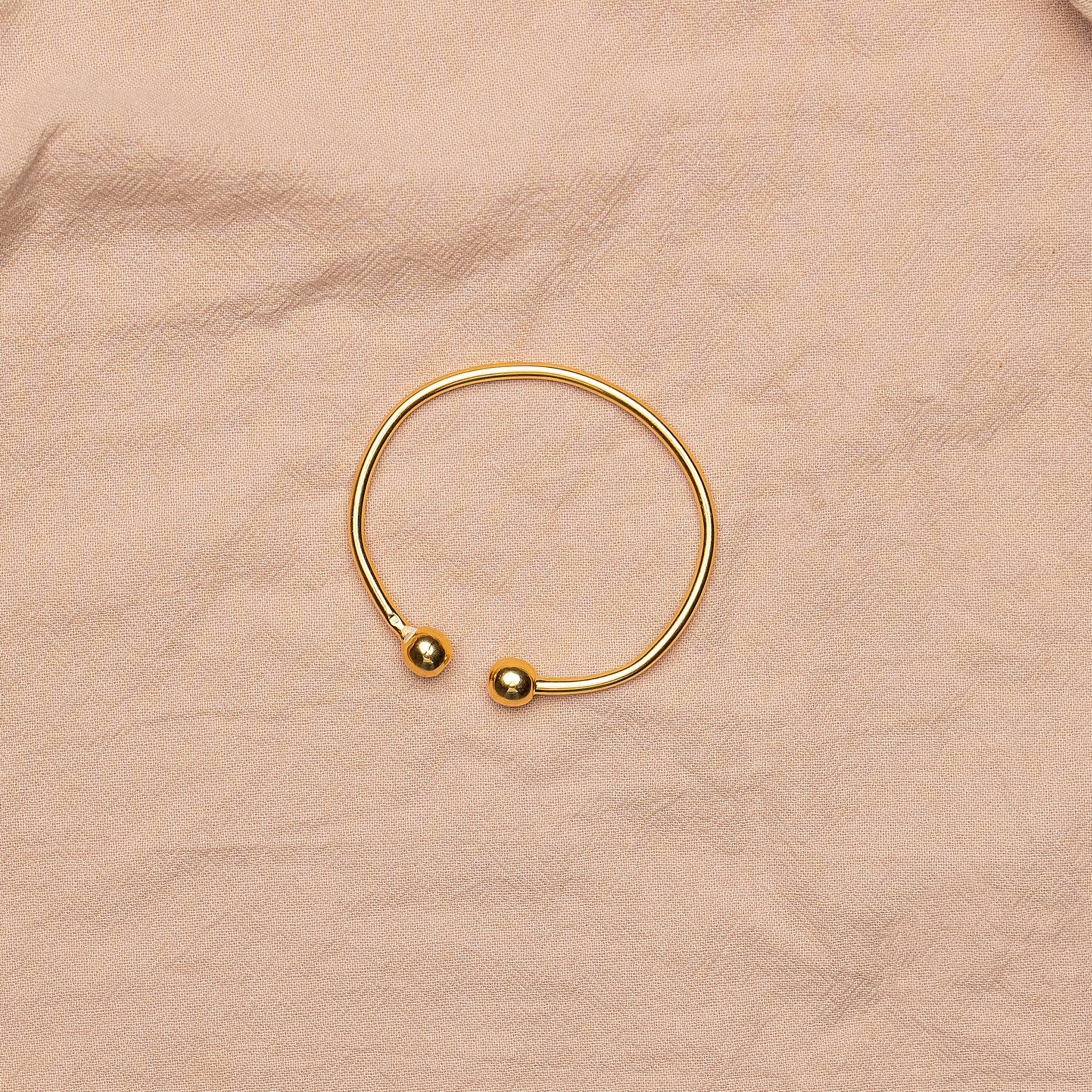 Aura Cuff Bracelet - gold