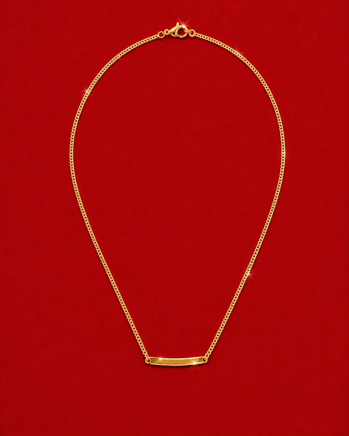 Eternal Memory Gold Necklace