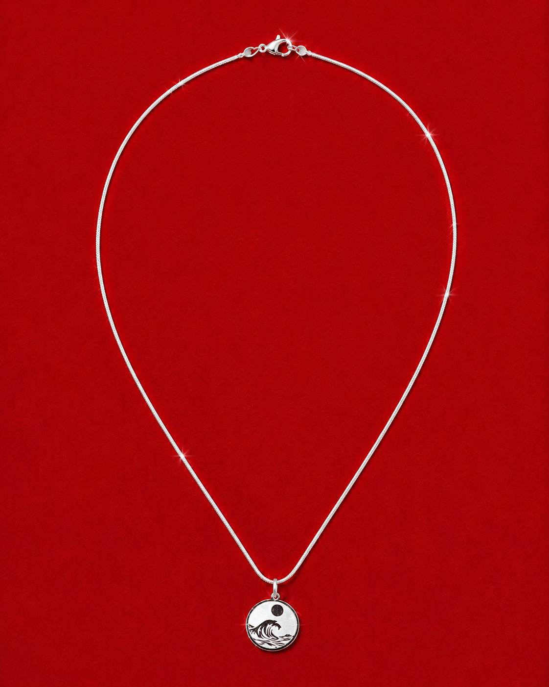 Silver Drift Pendant