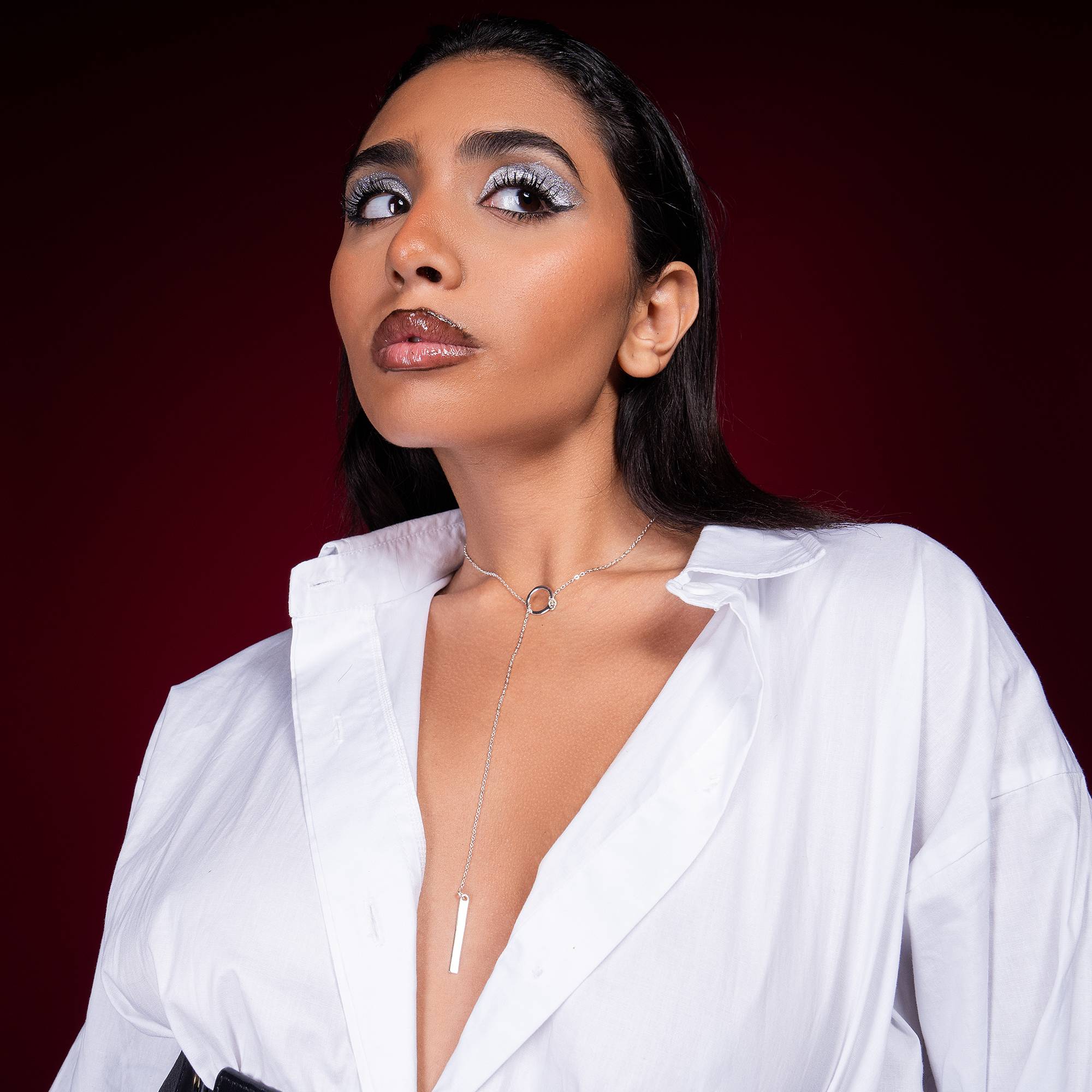 Balanced Necklace - silver