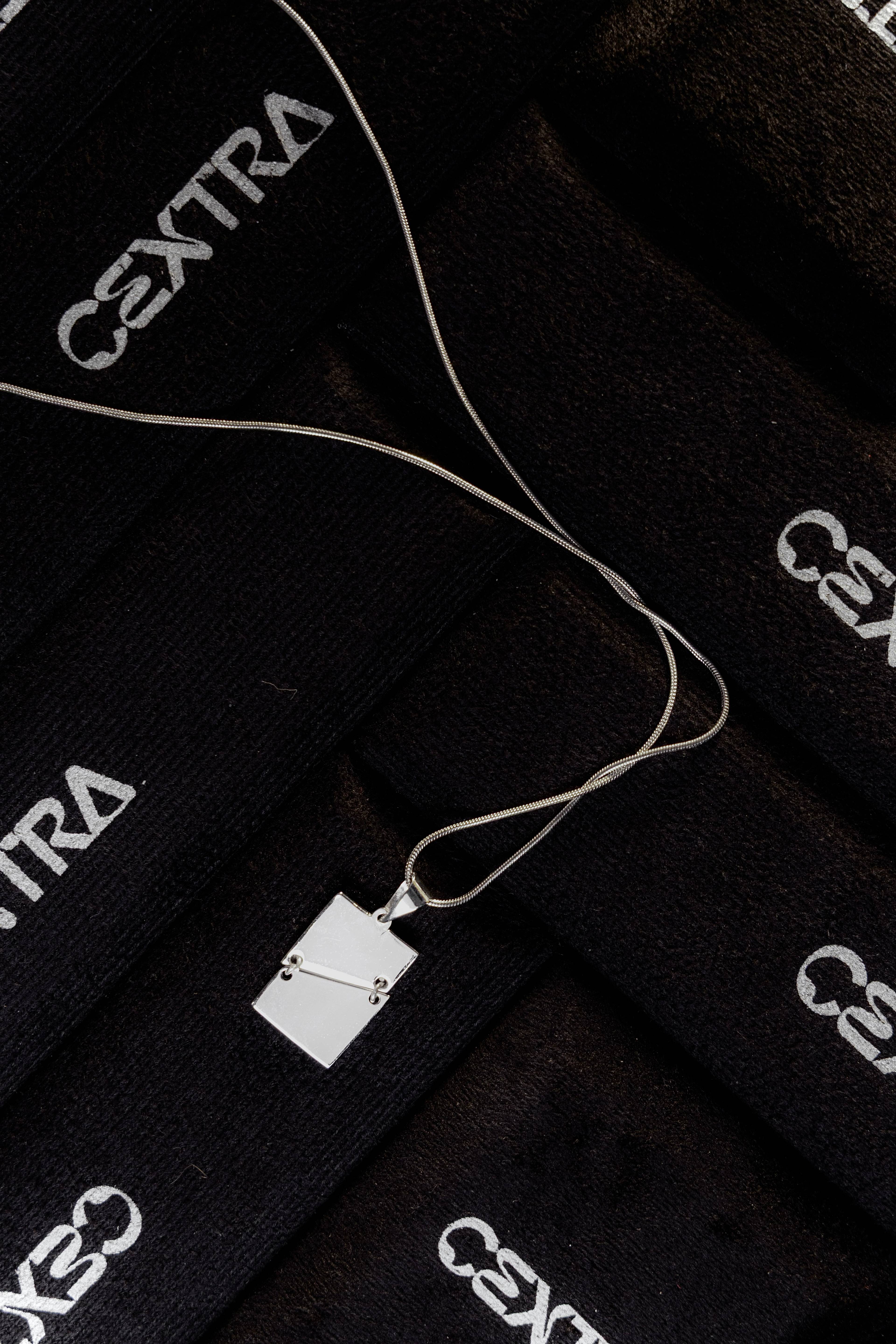 Fragmented Portrait Necklace 