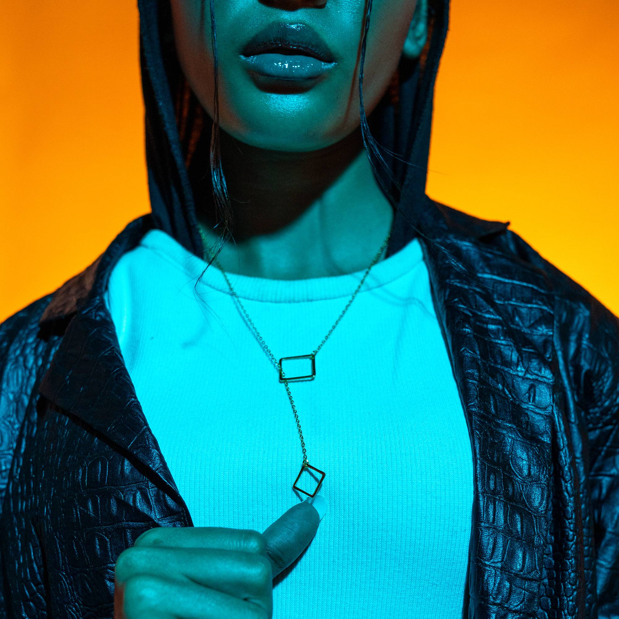 The Duo Necklace - gold