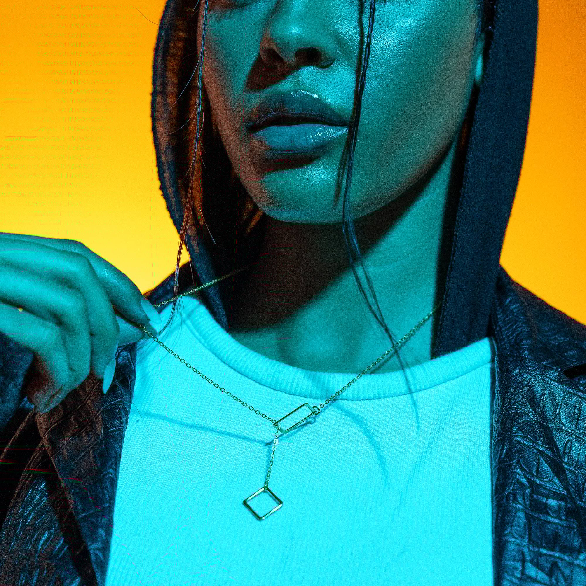 The Duo Necklace - gold