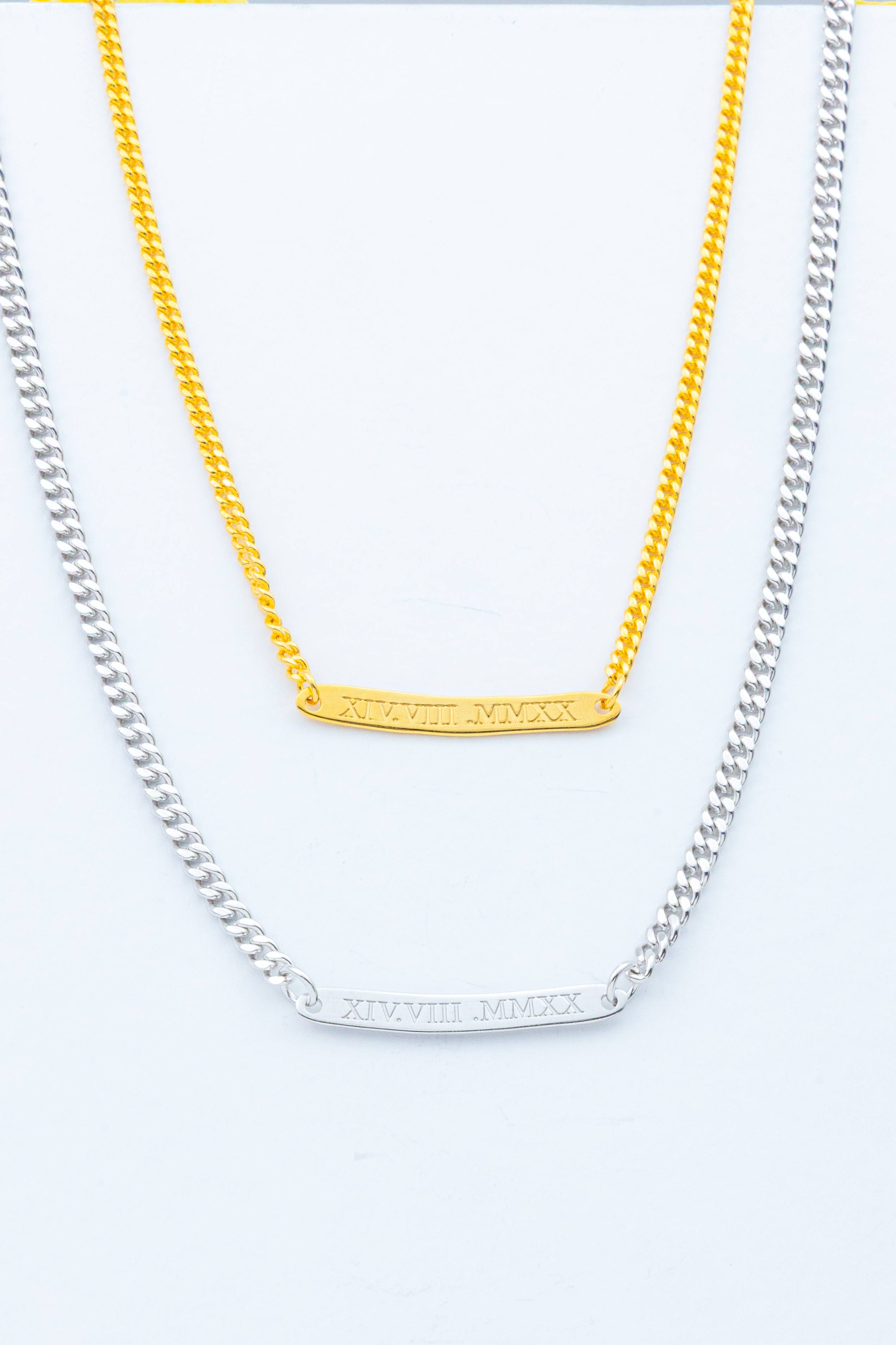 Eternal Memory Couple's Necklace Set