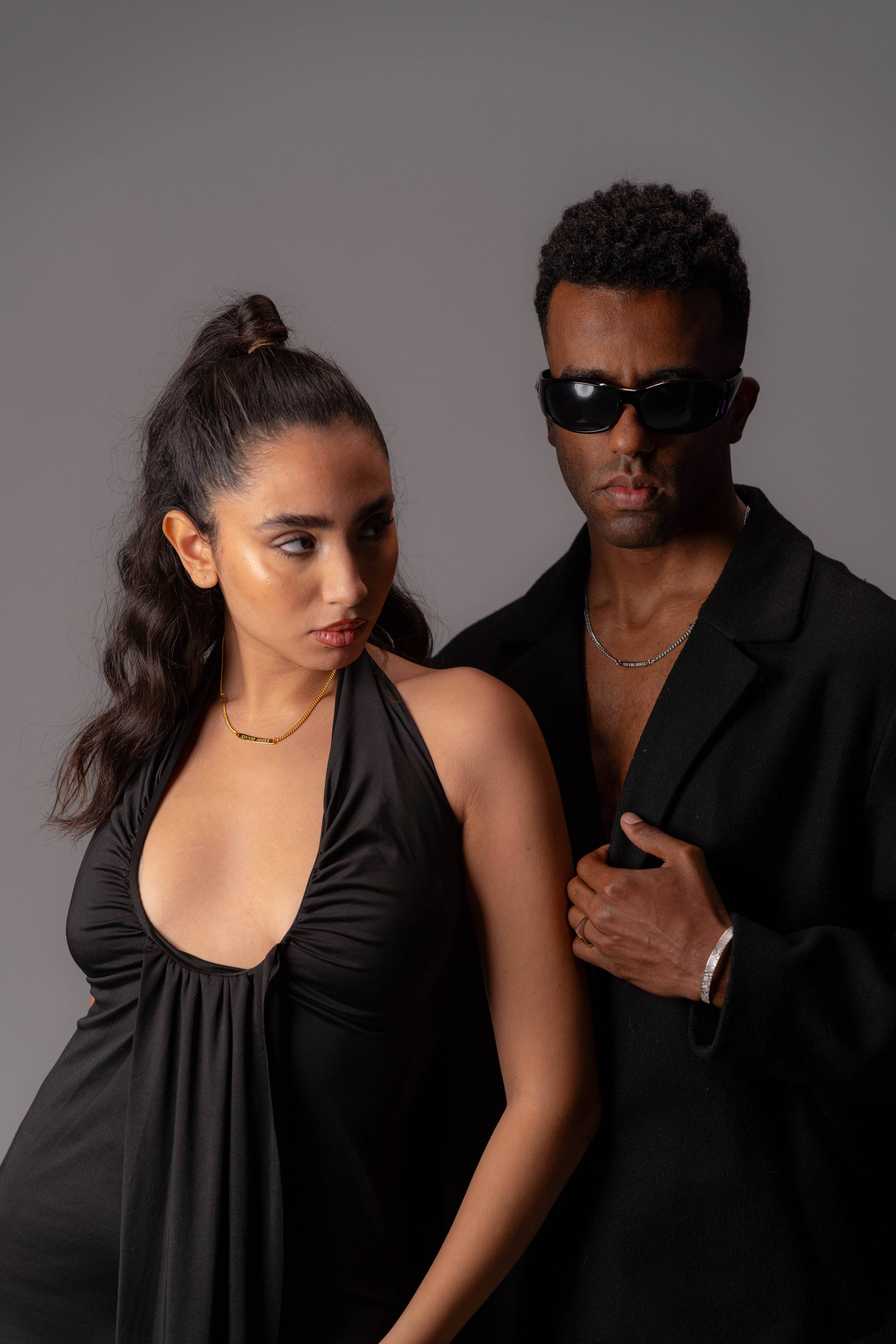 Eternal Memory Couple's Necklace Set