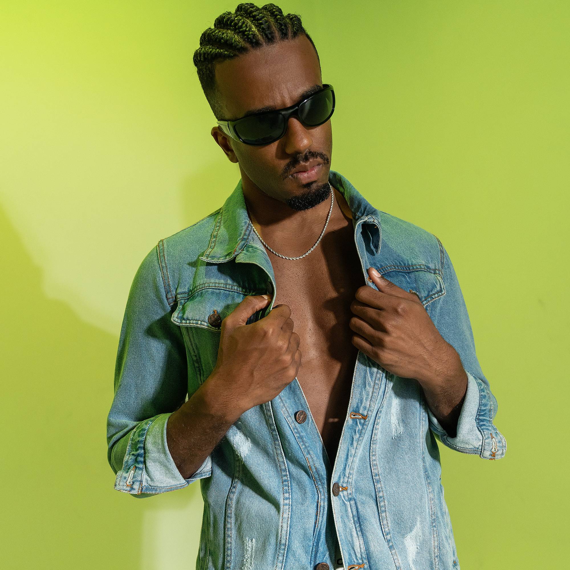 Twisted Silver Necklace
 - silver