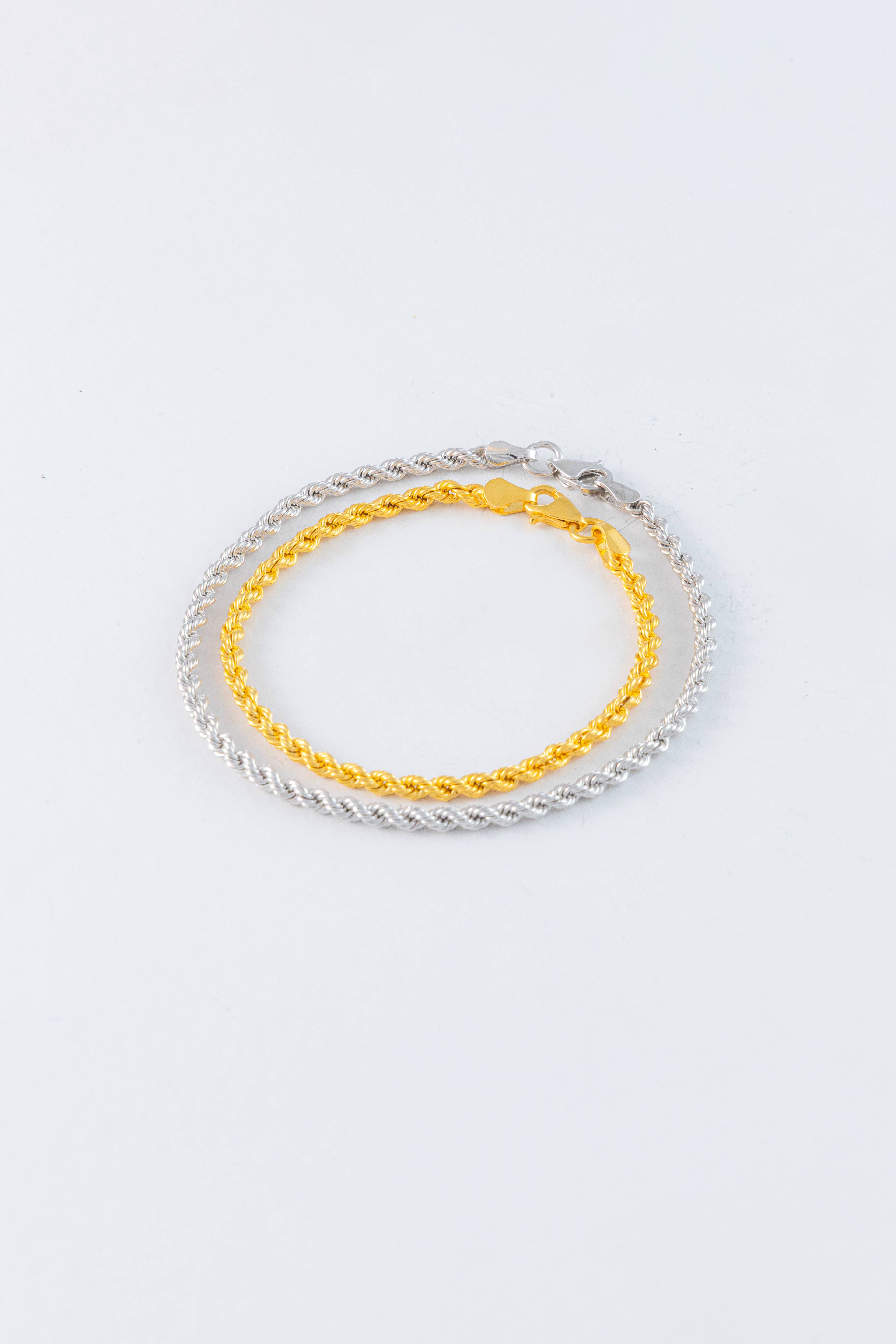 Twisted Couple’s Bracelet Set