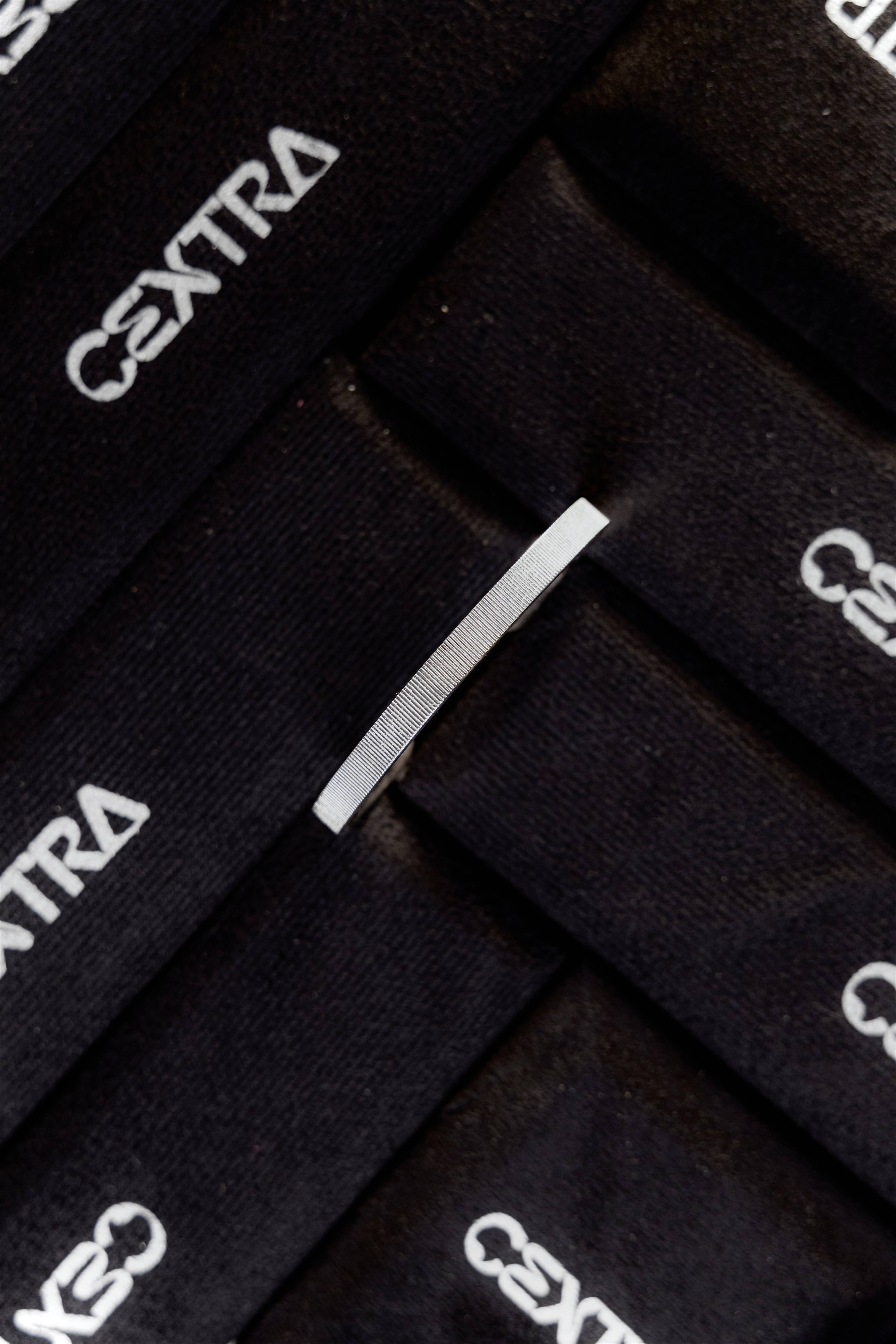 Line Edge Silver Cuff