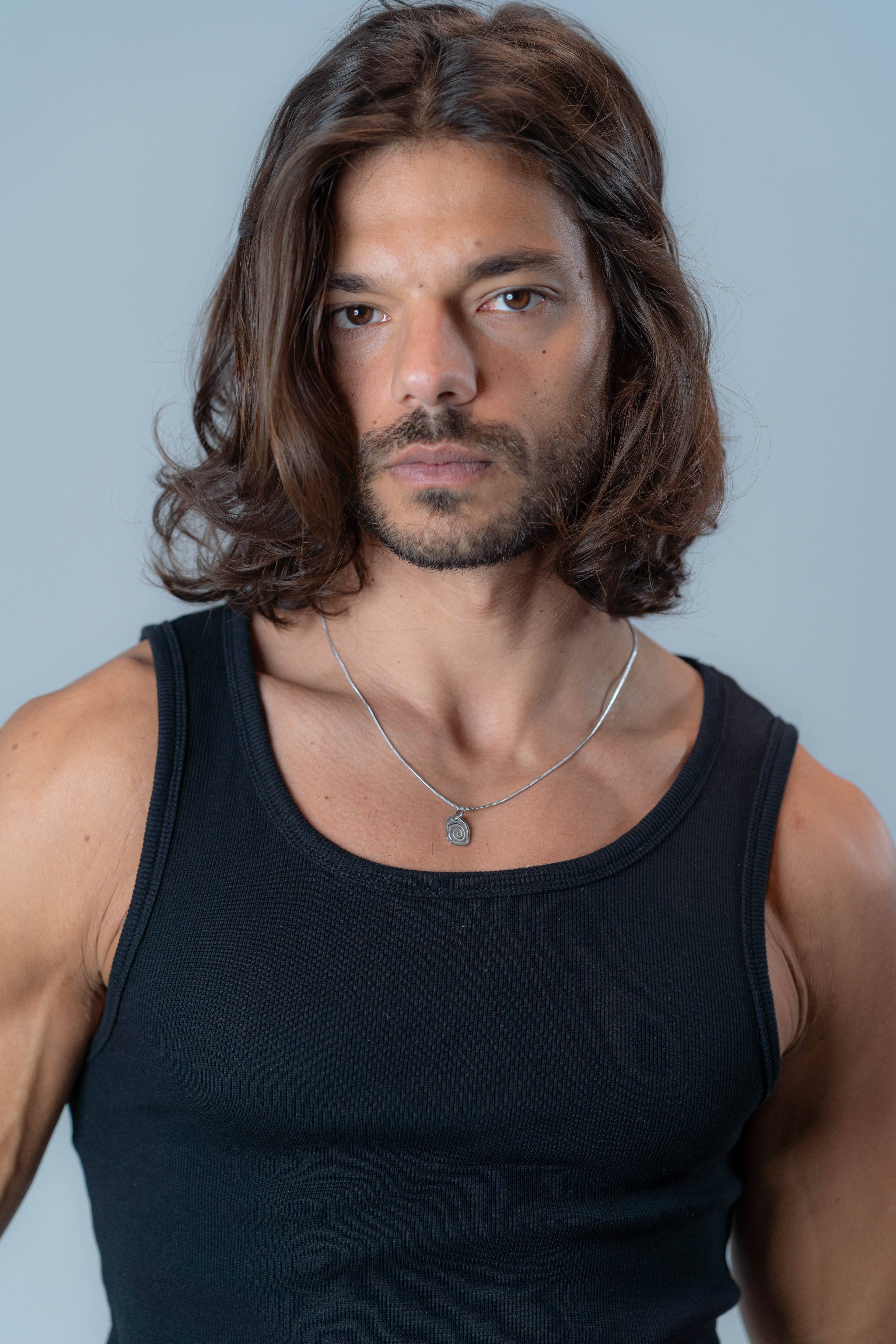 Spiral Silver Necklace