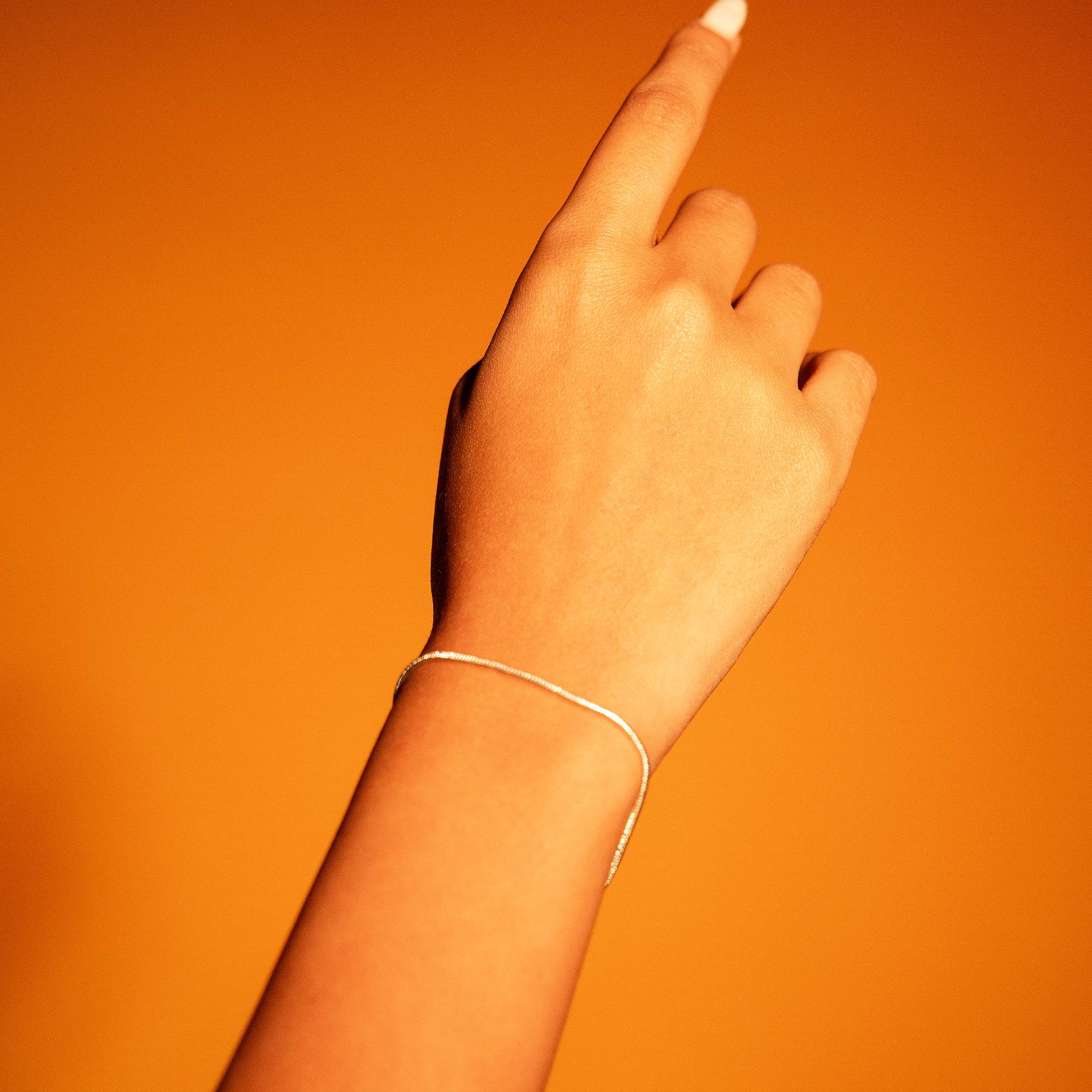 Silver Verge Bracelet - silver