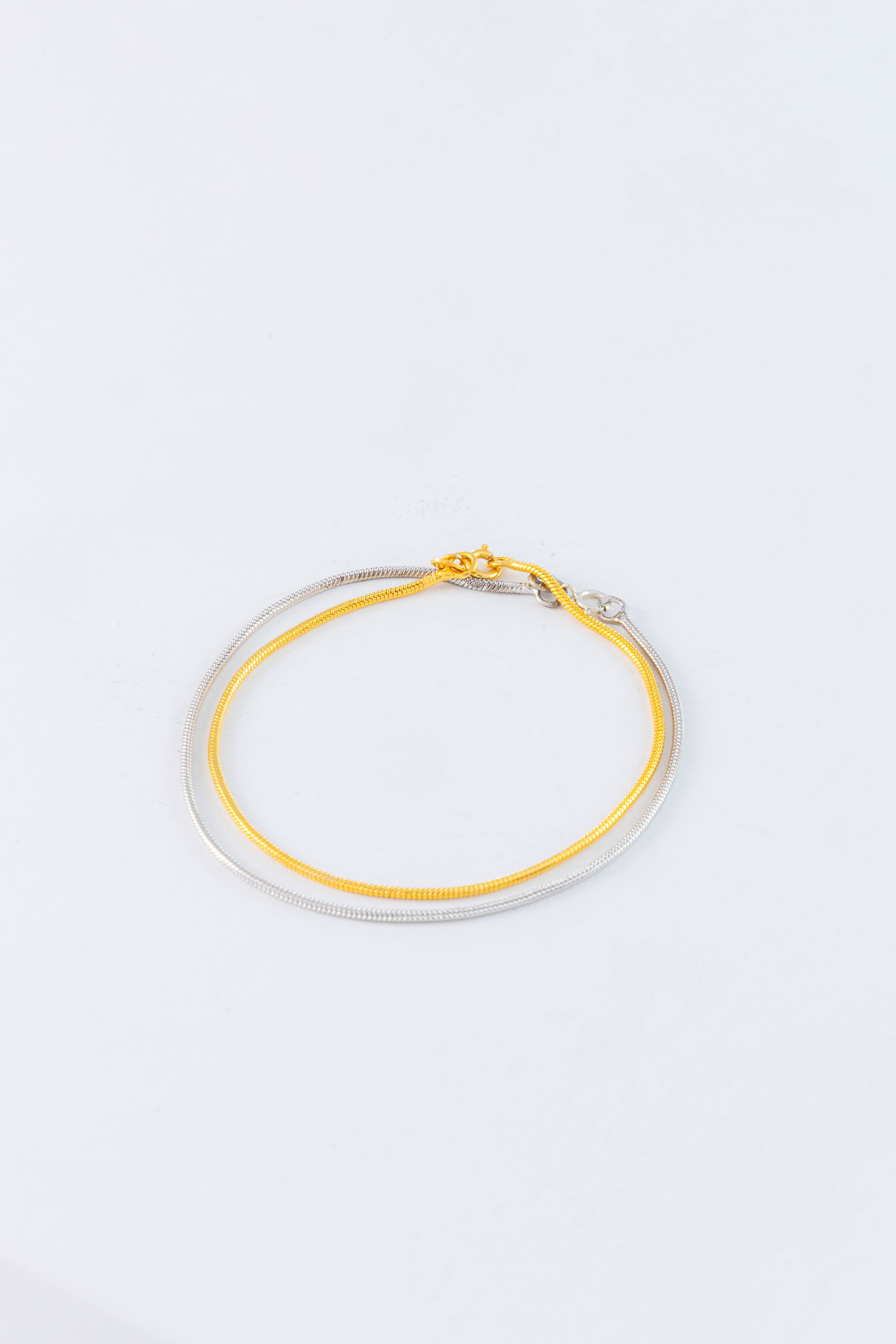 Silver Verge Bracelet - silver