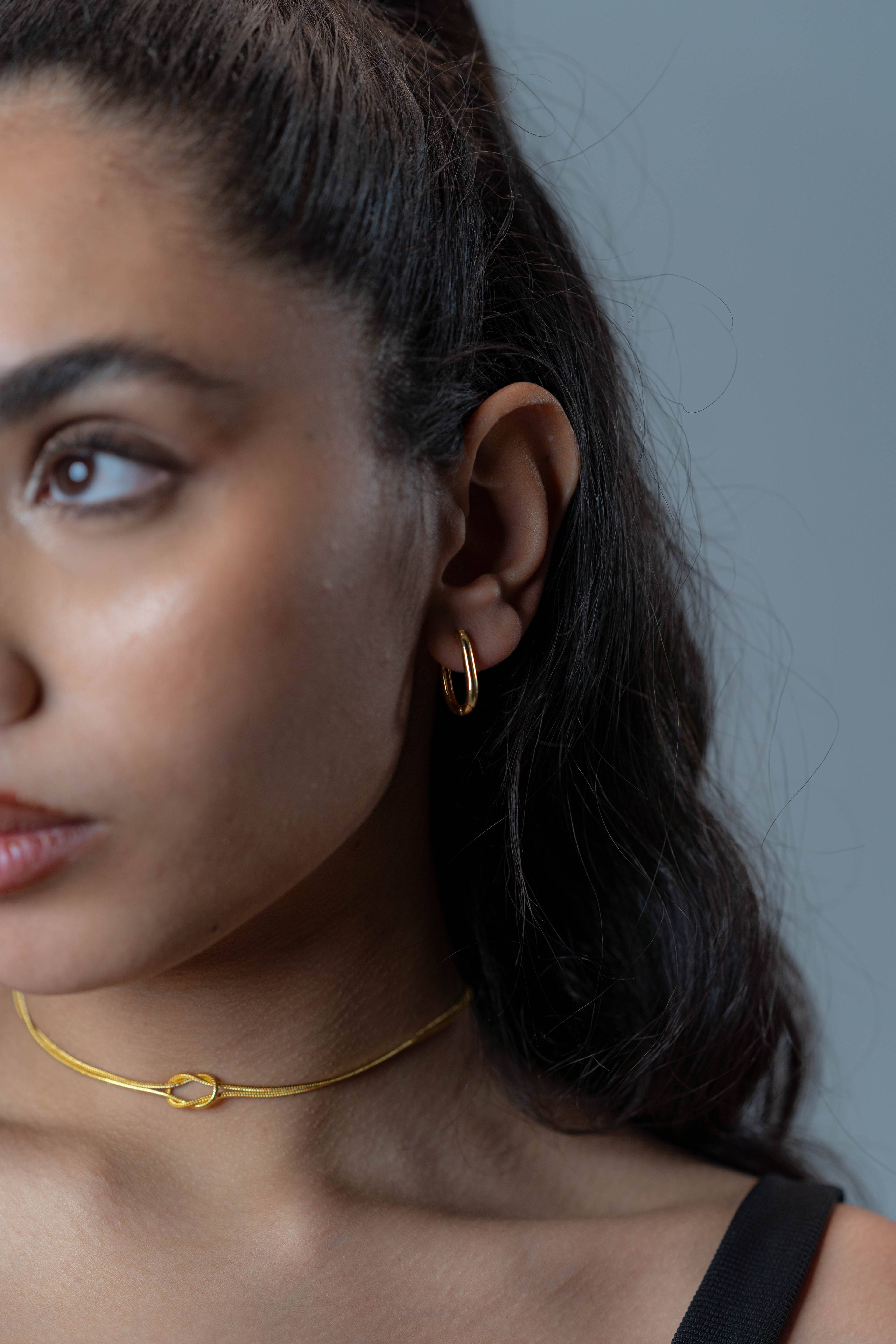 Golden Edge Earrings