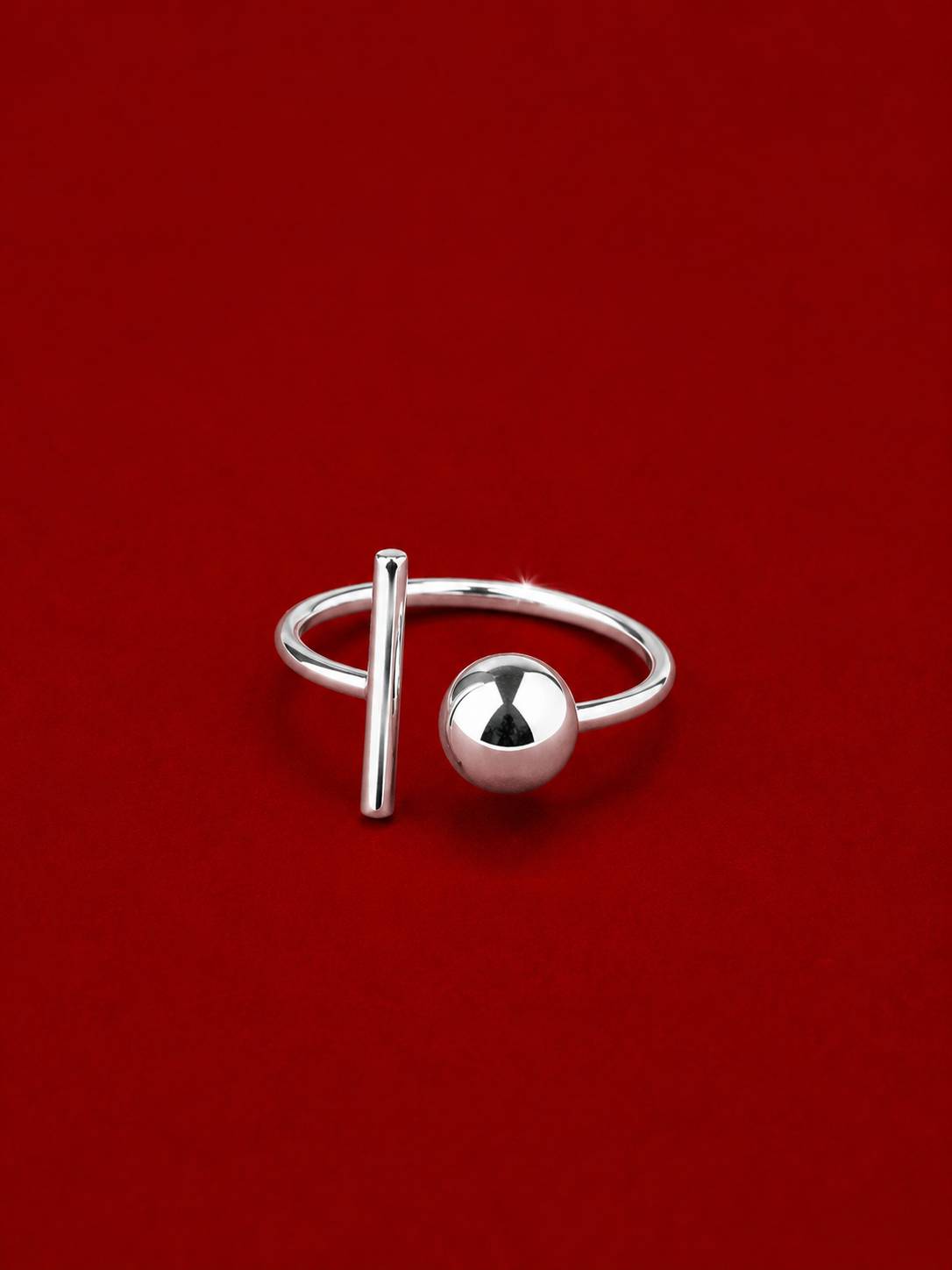 Unique Harmony Ring - silver