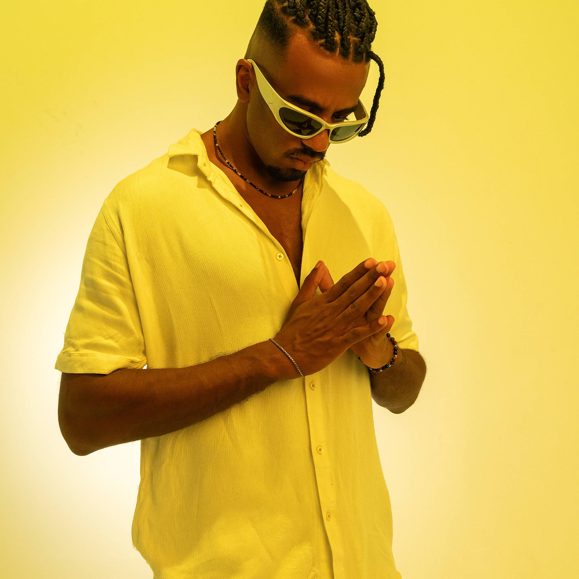 Oxidized Box Bracelet 