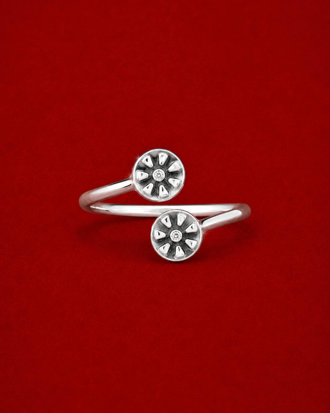 Dual Silver Ring