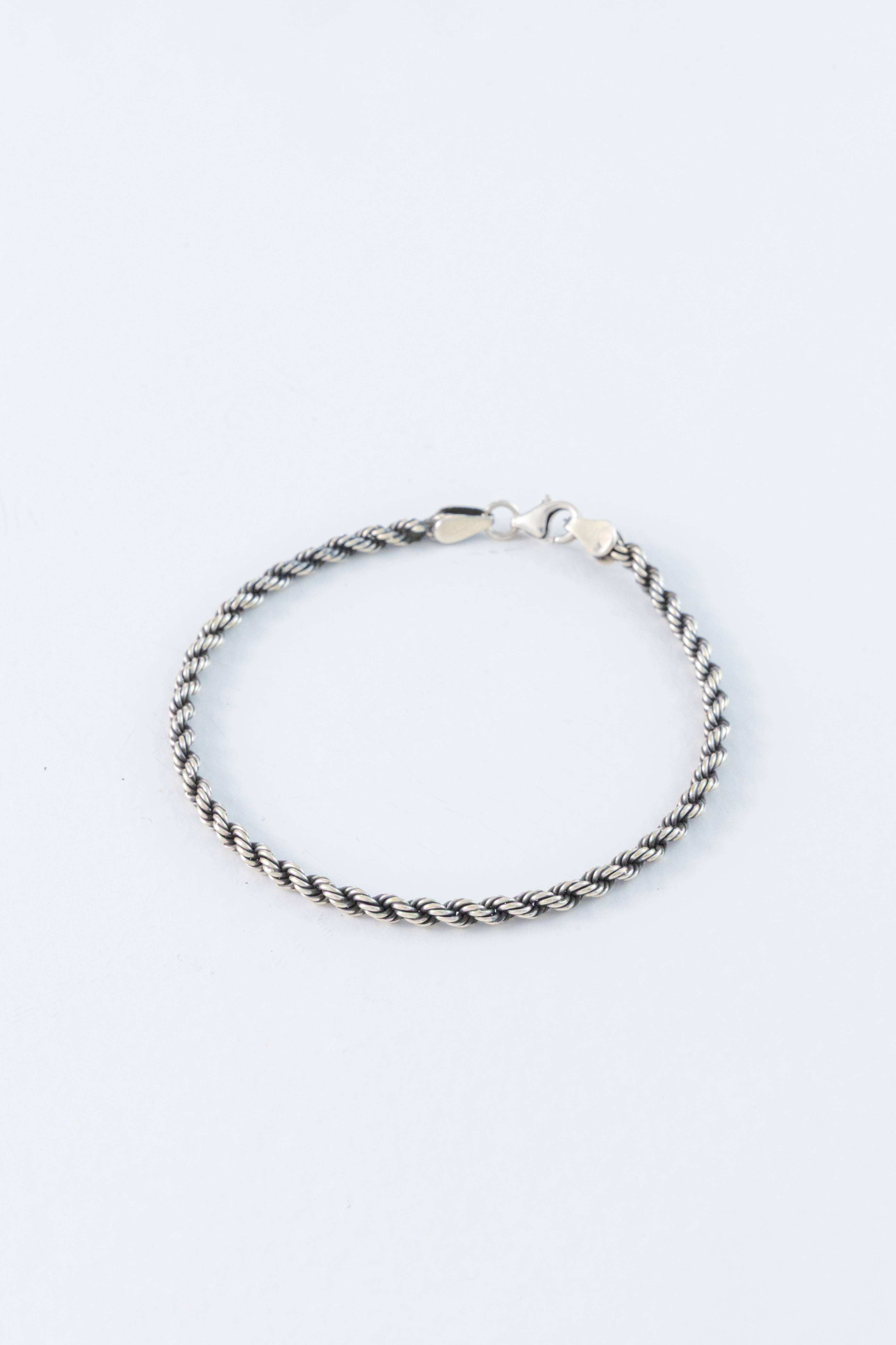 Oxide Twisted Bracelet