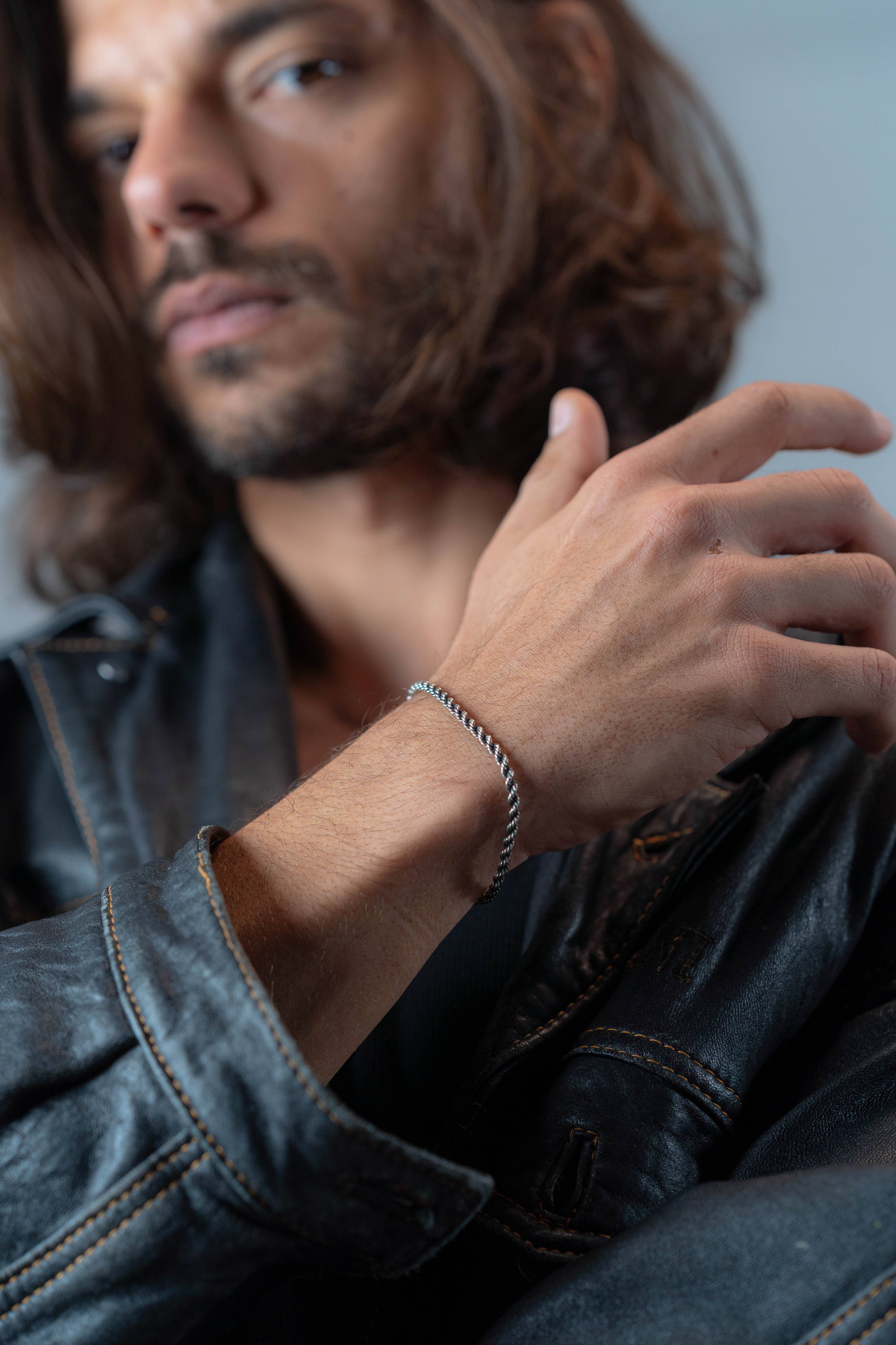 Oxide Twisted Bracelet