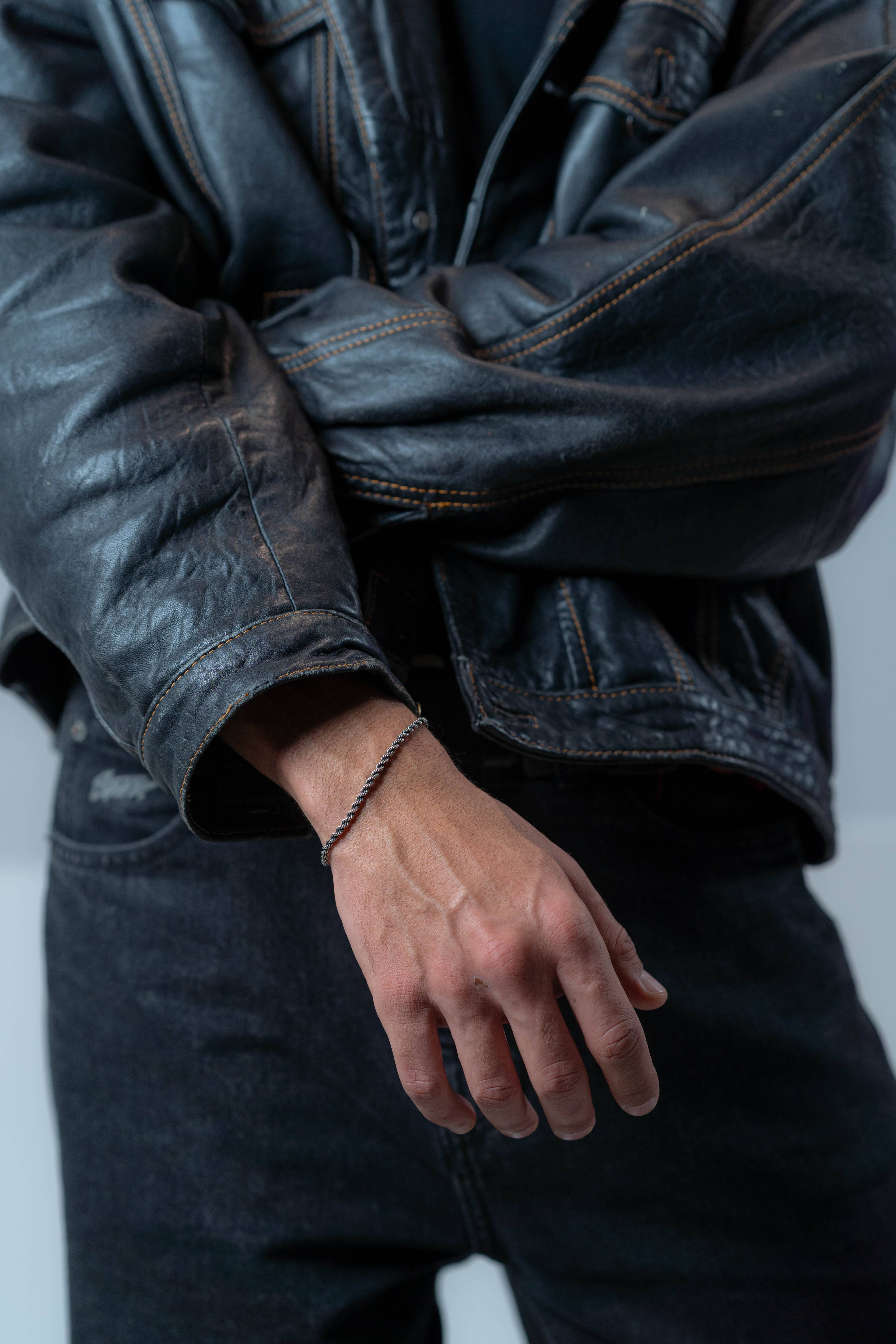 Oxide Twisted Bracelet