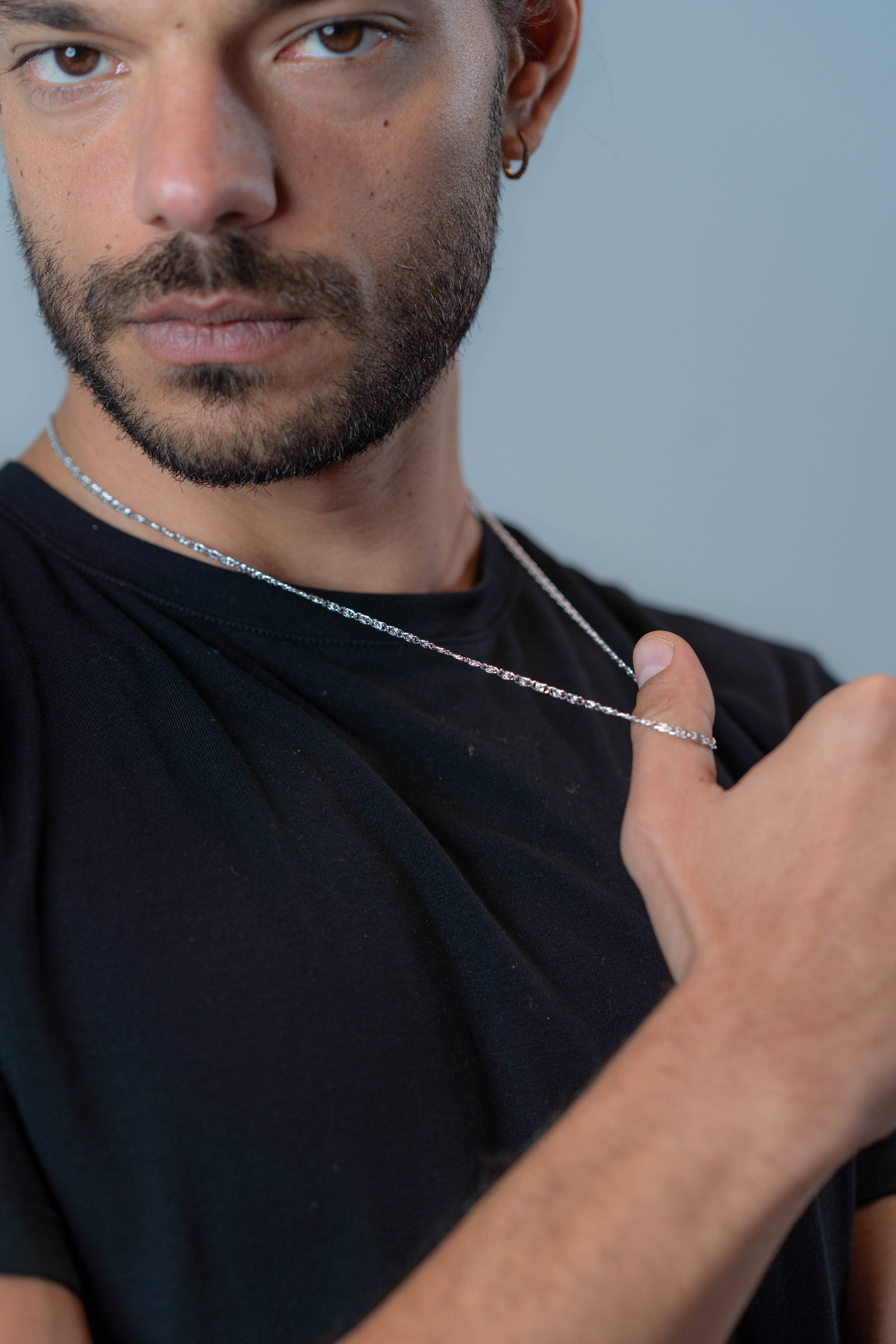 Horus Eye Silver Chain