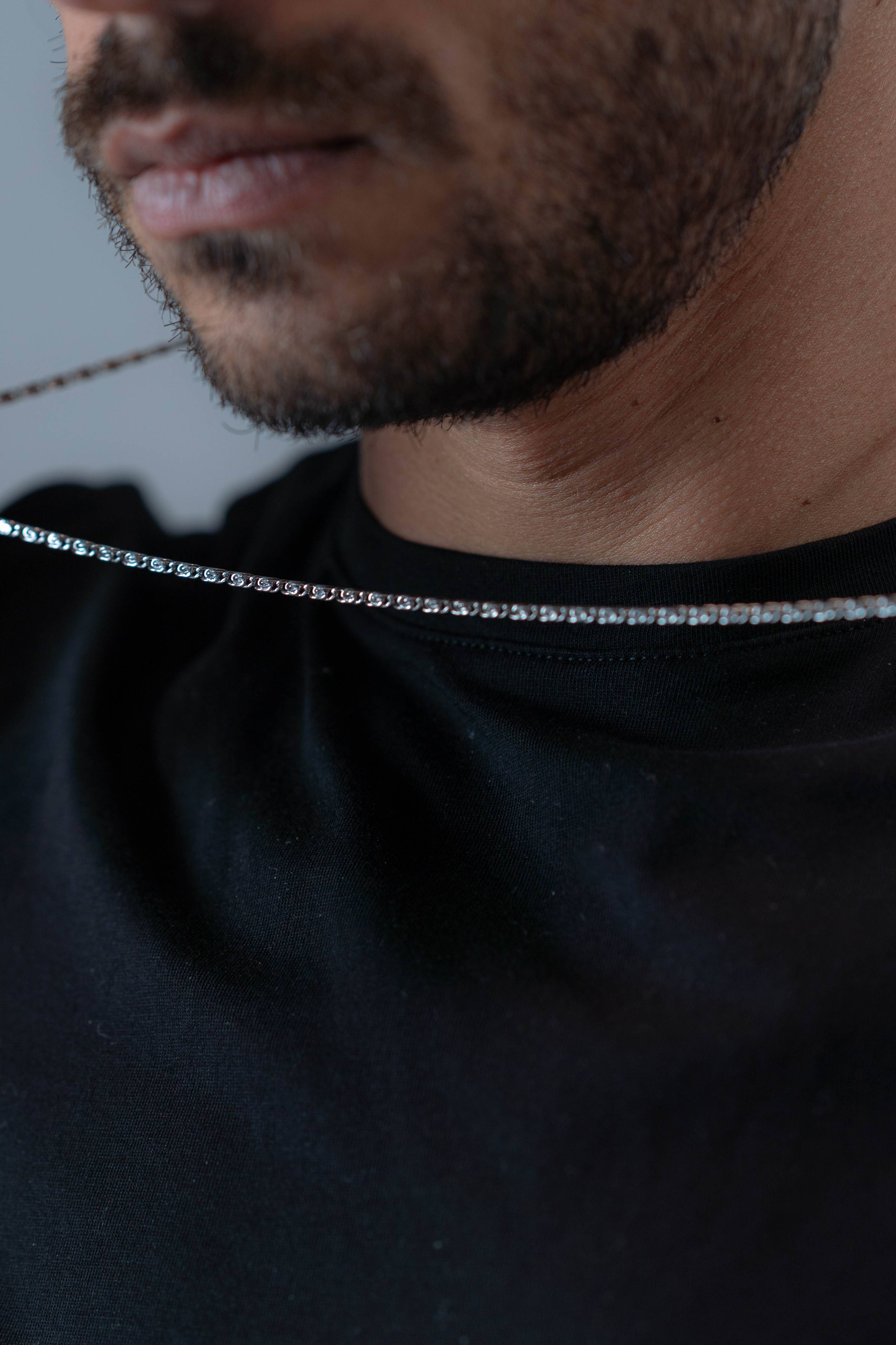 Horus Eye Silver Chain