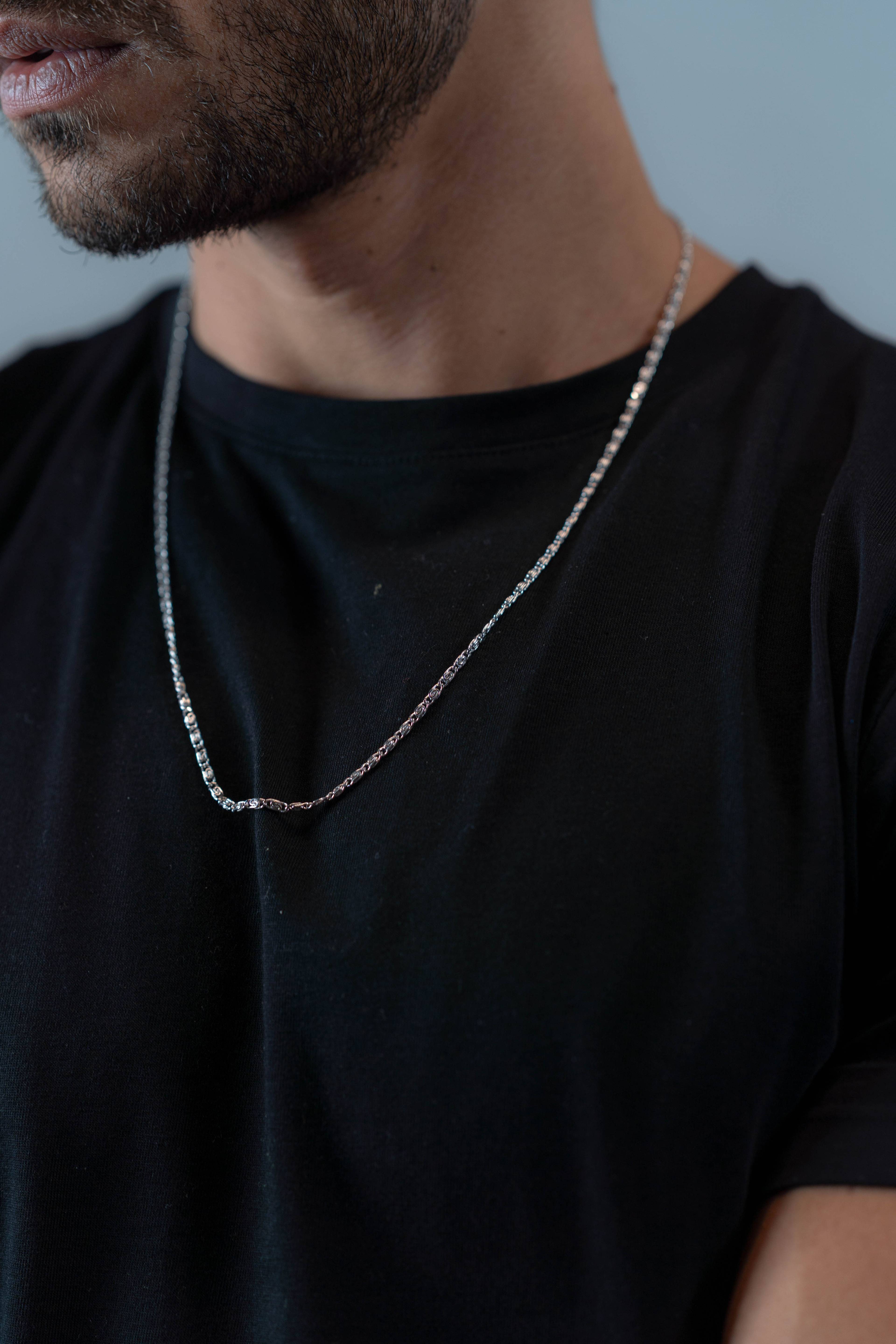 Horus Eye Silver Chain