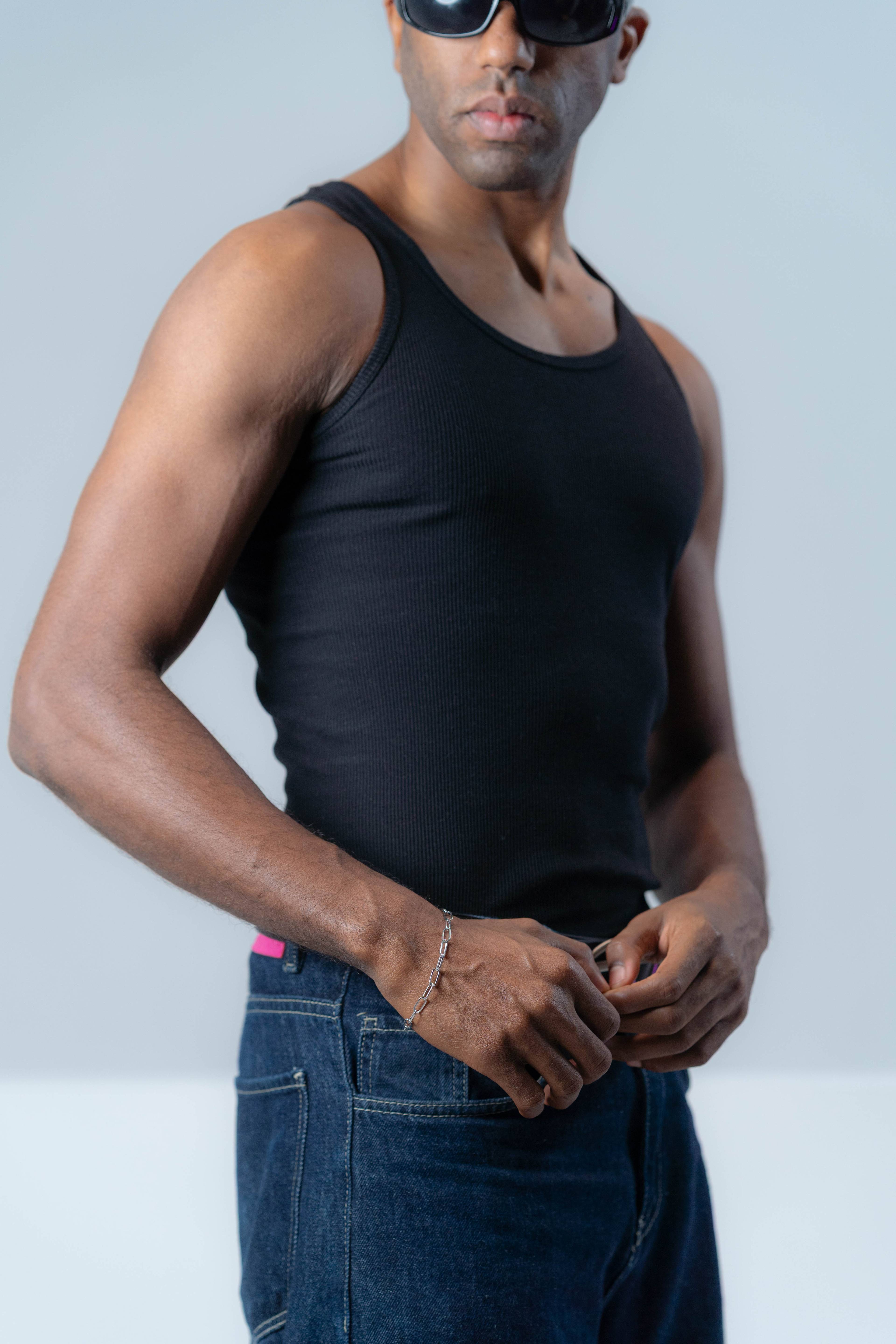 Linked Silver Bracelet