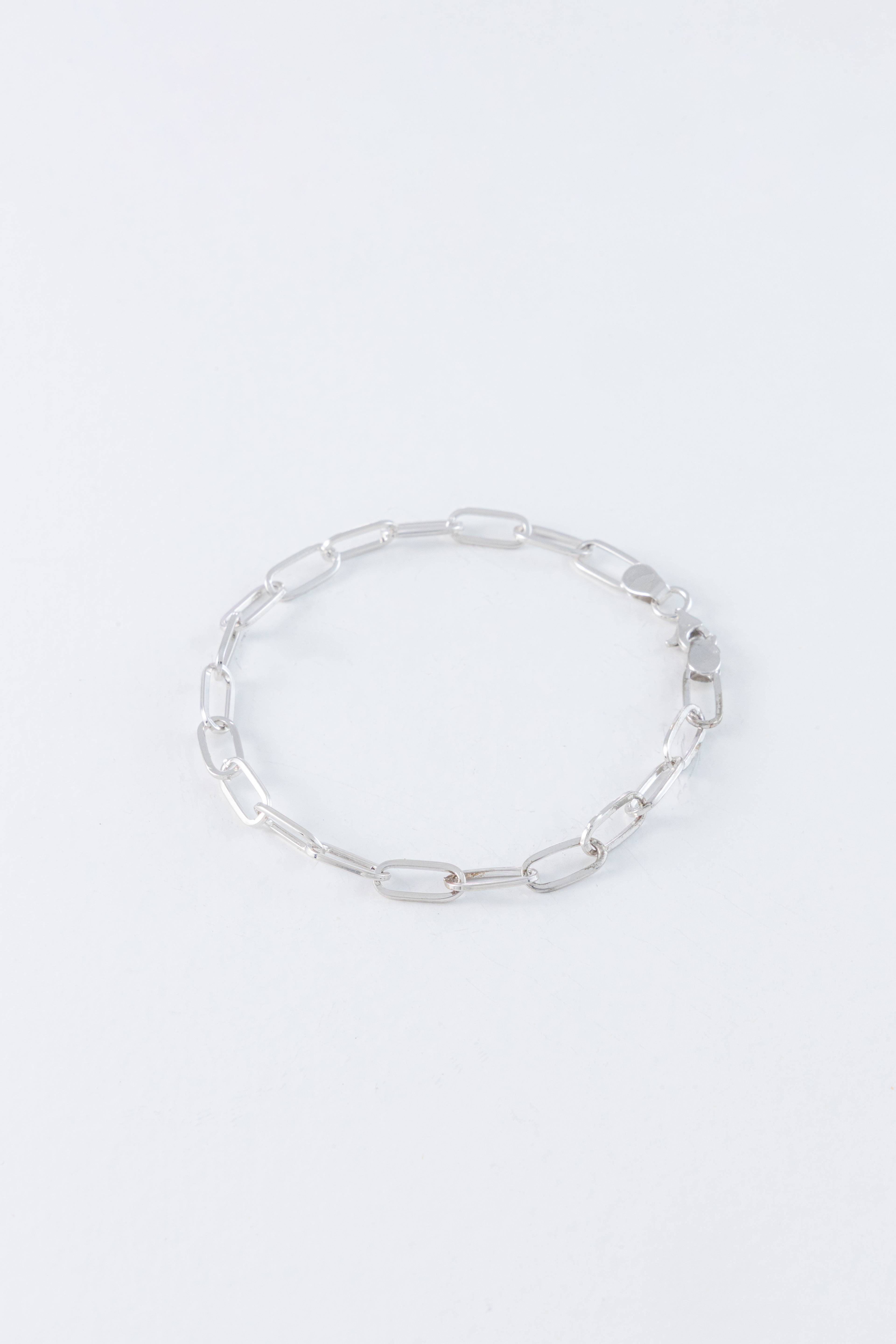 Linked Silver Bracelet
