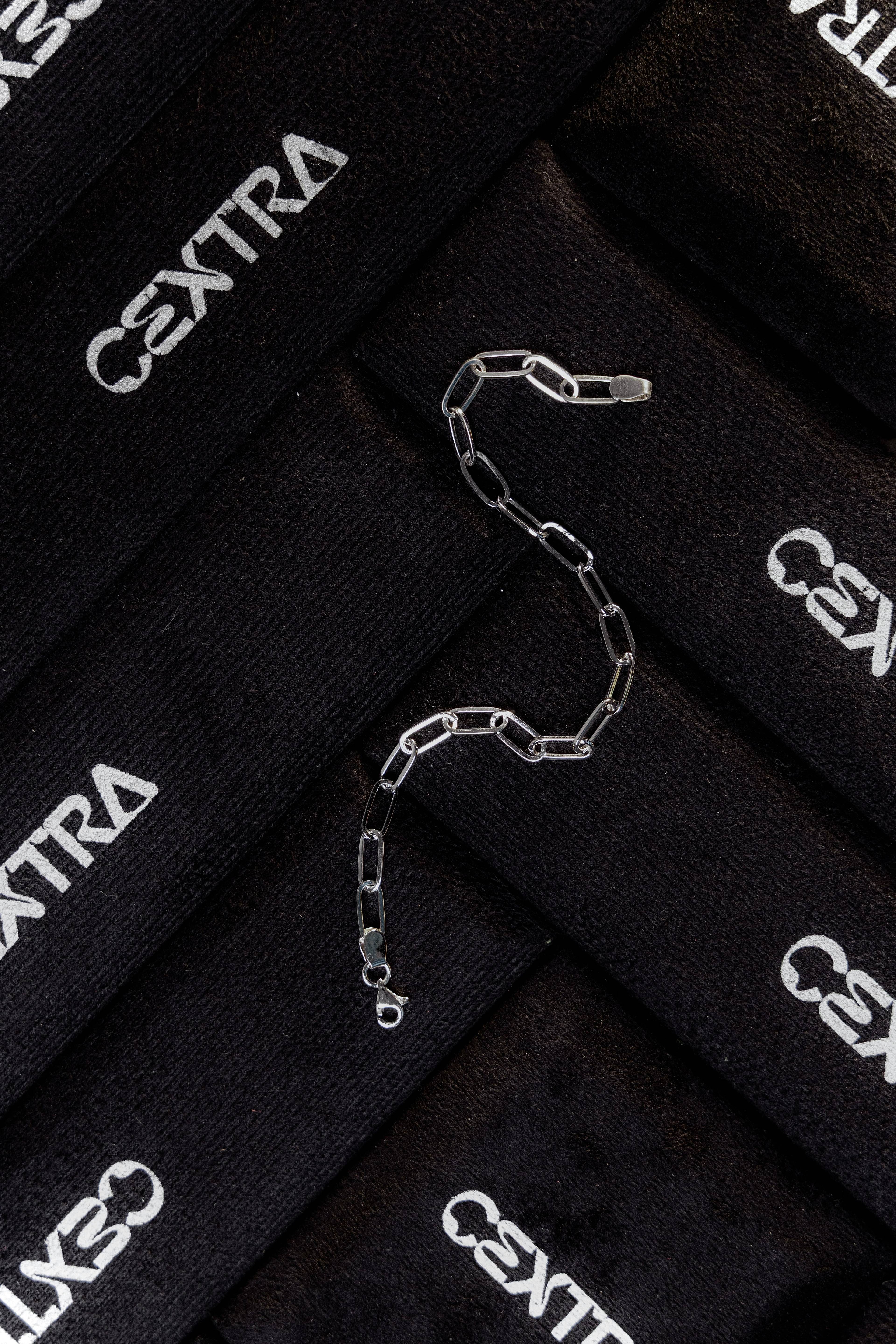 Linked Silver Bracelet