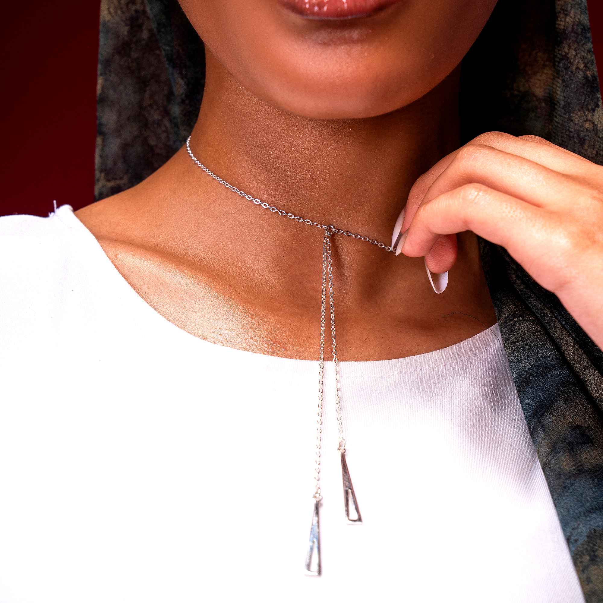 Dual Angles Necklace