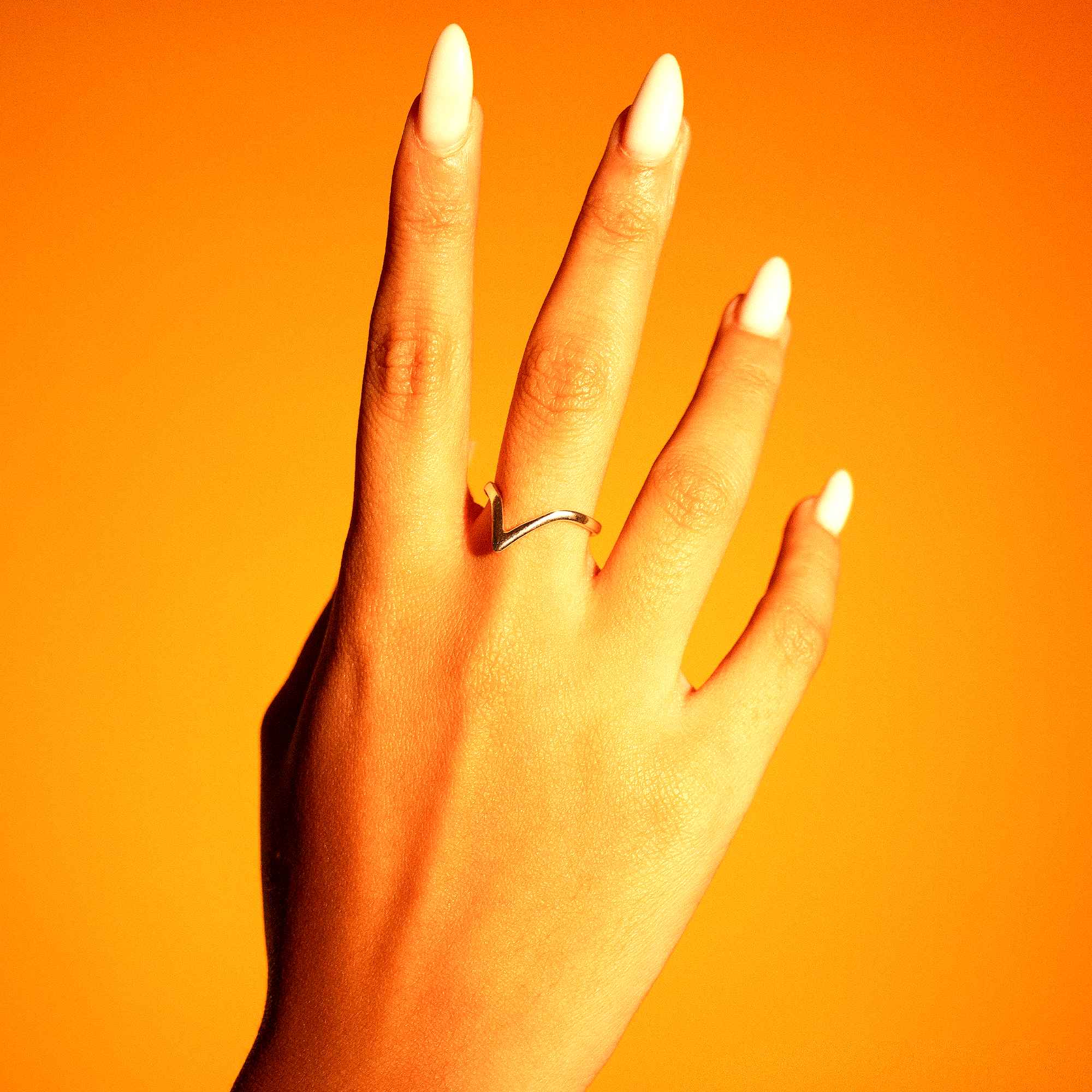 Silver Dart Ring