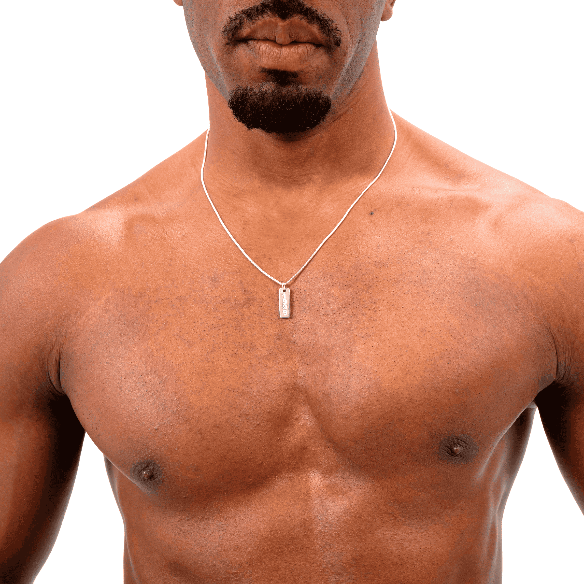 Silver Verge with Silver Memory Pendant