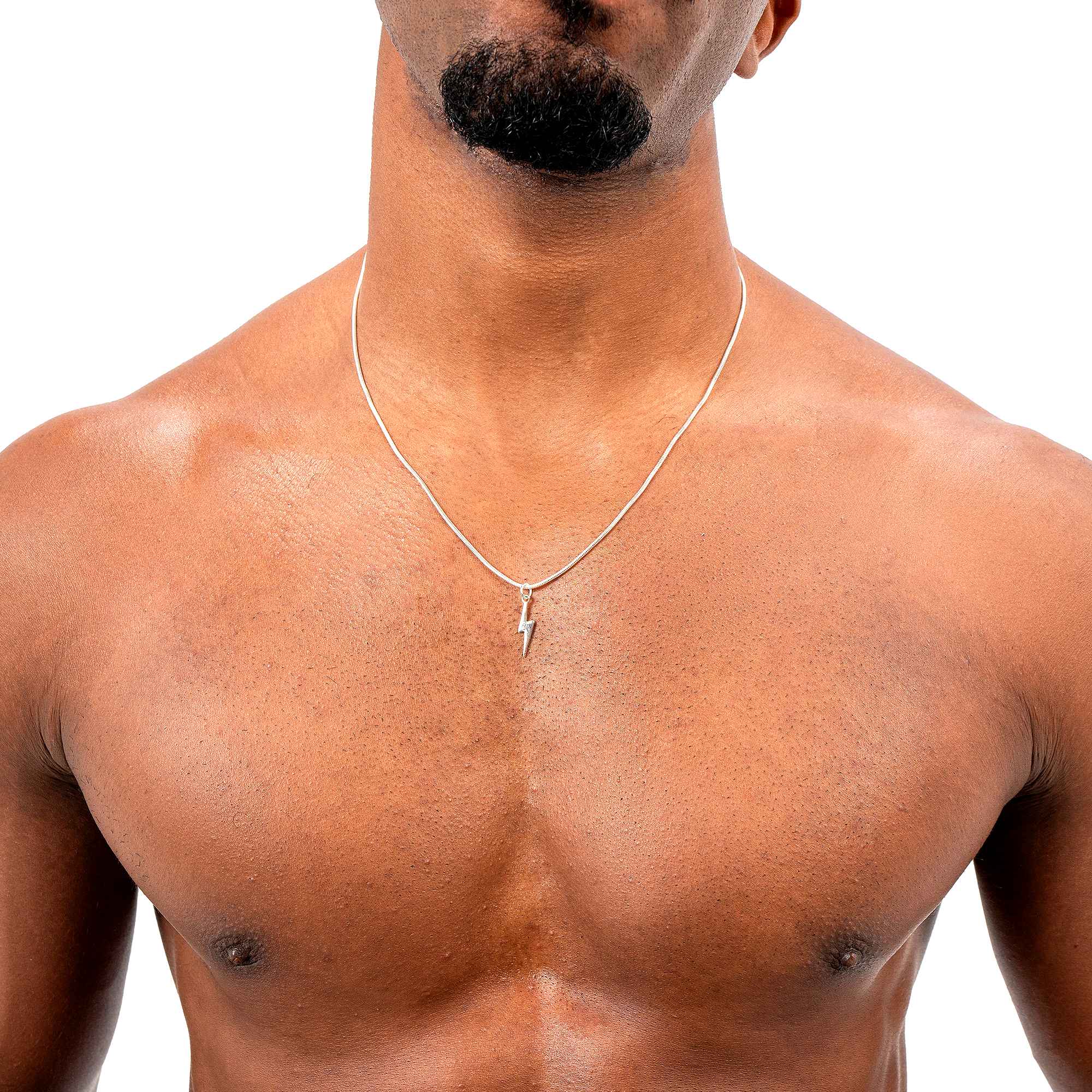 Silver Verge with Spark Pendant