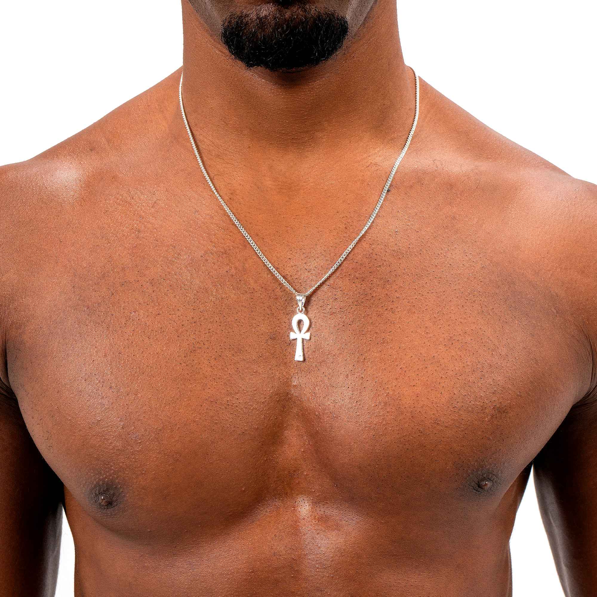 Edgy with Eternal Key Pendant
