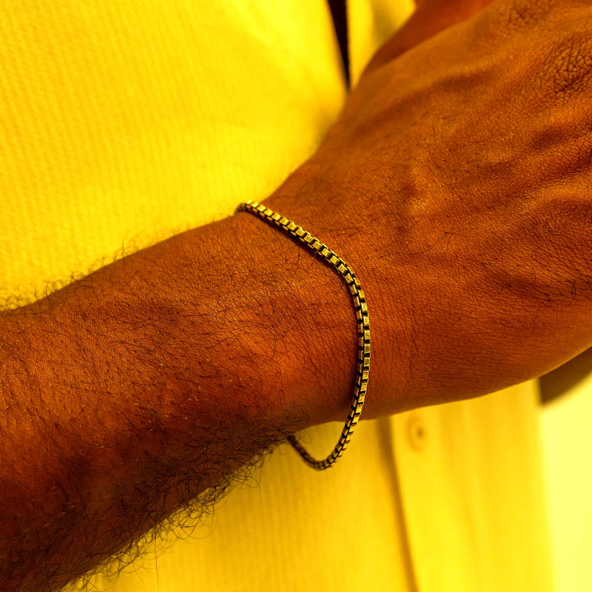 Box Chain Bracelet 2 mm