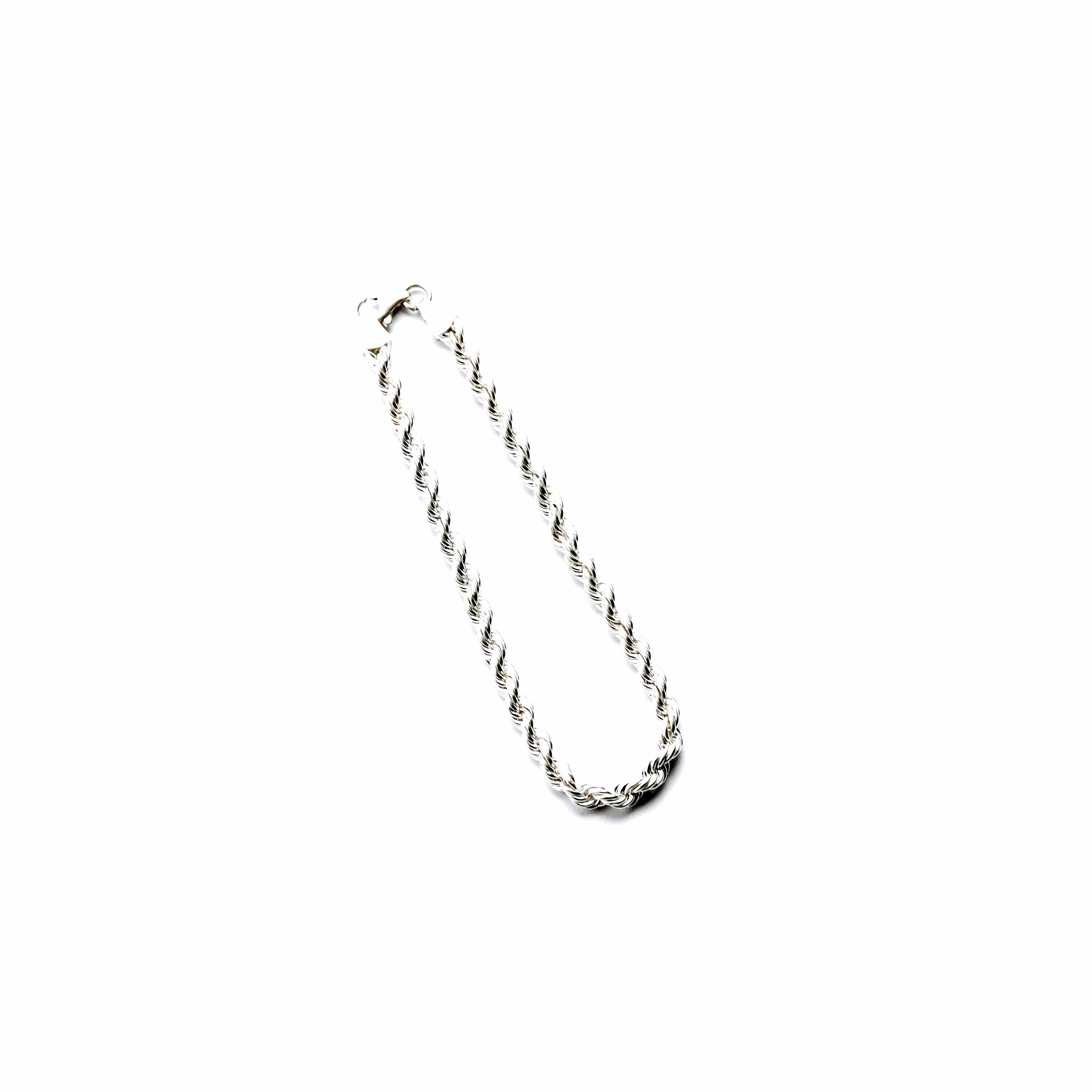 Twisted Silver Bracelet 