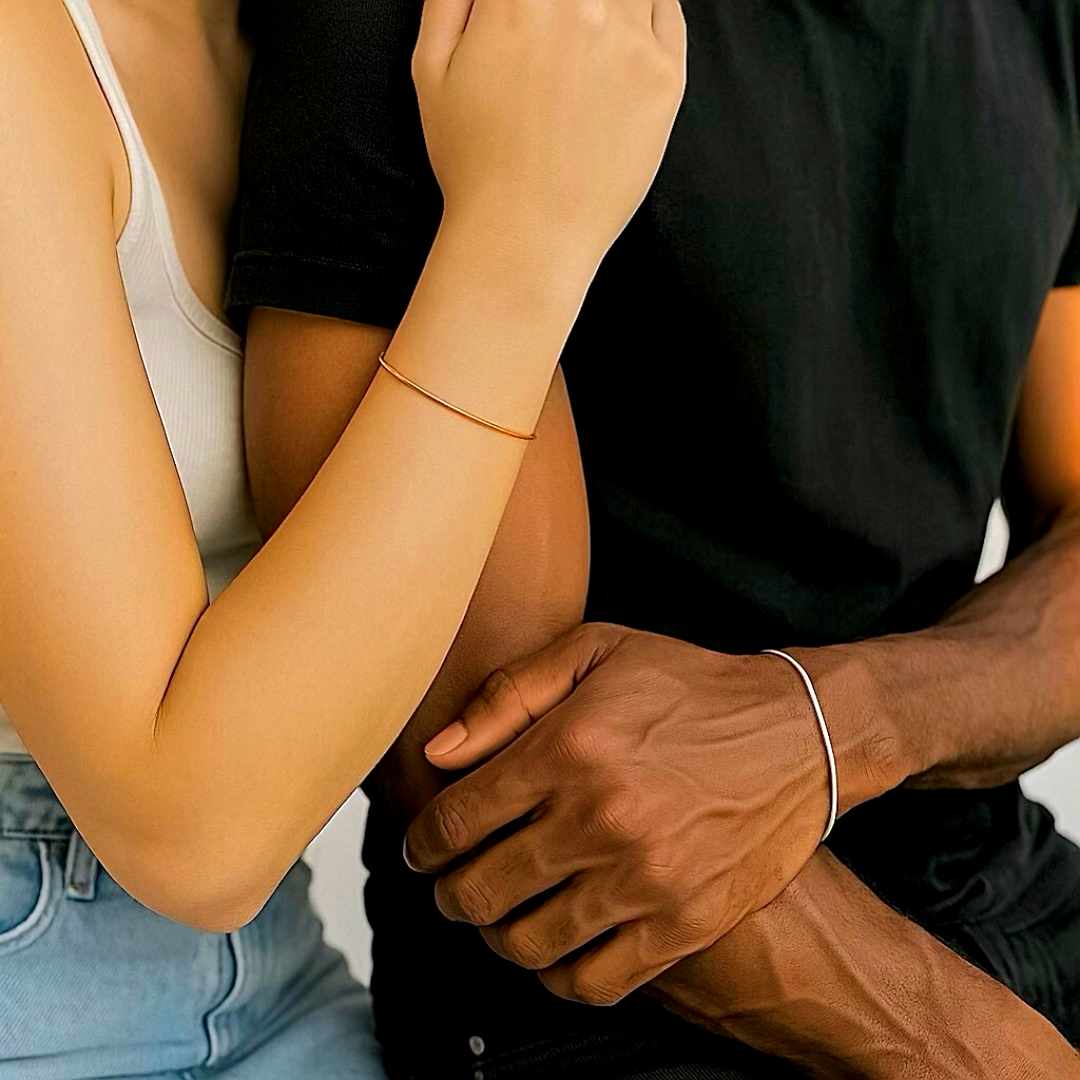 Verge Couple's Bracelet Set