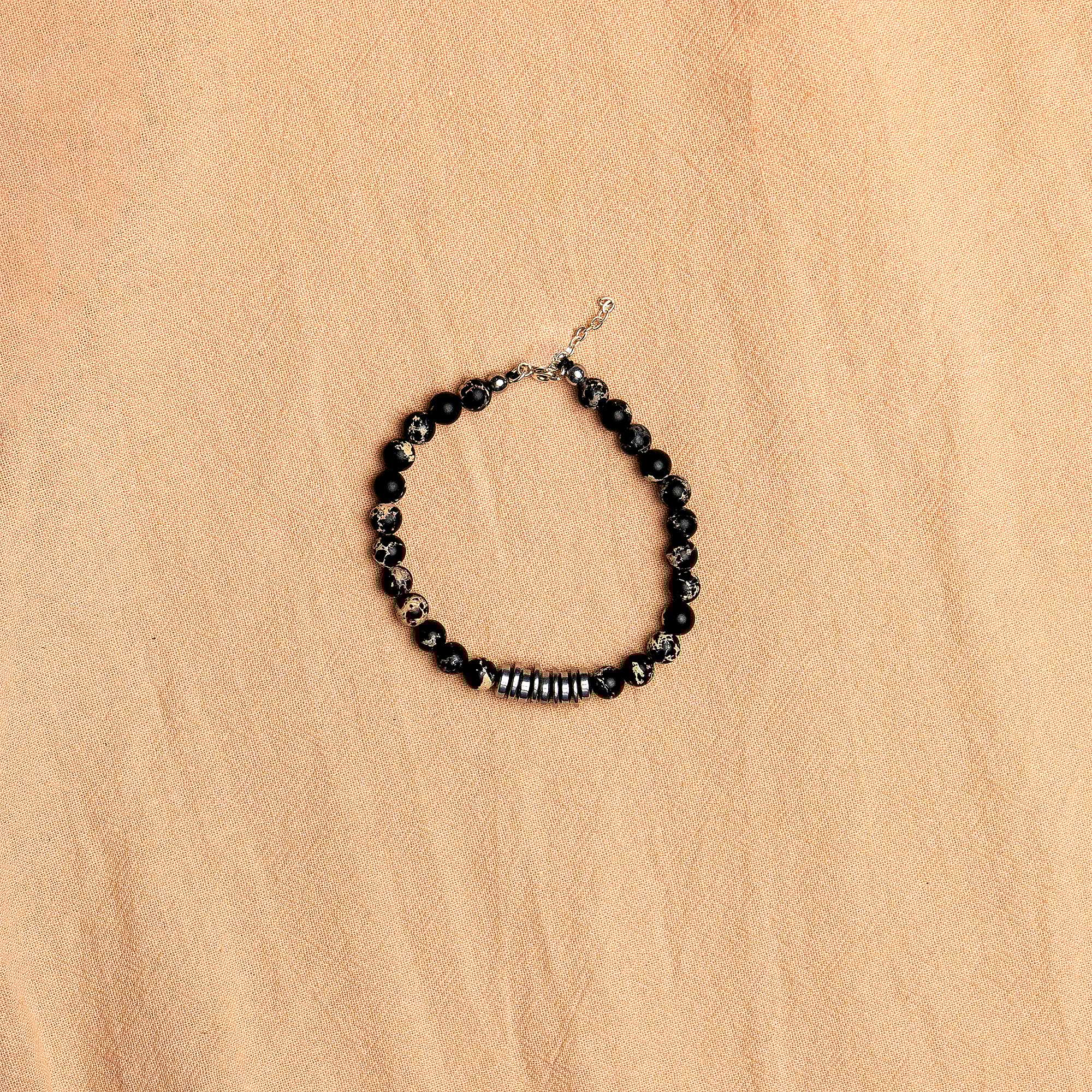 Shadow and Steel Bracelet